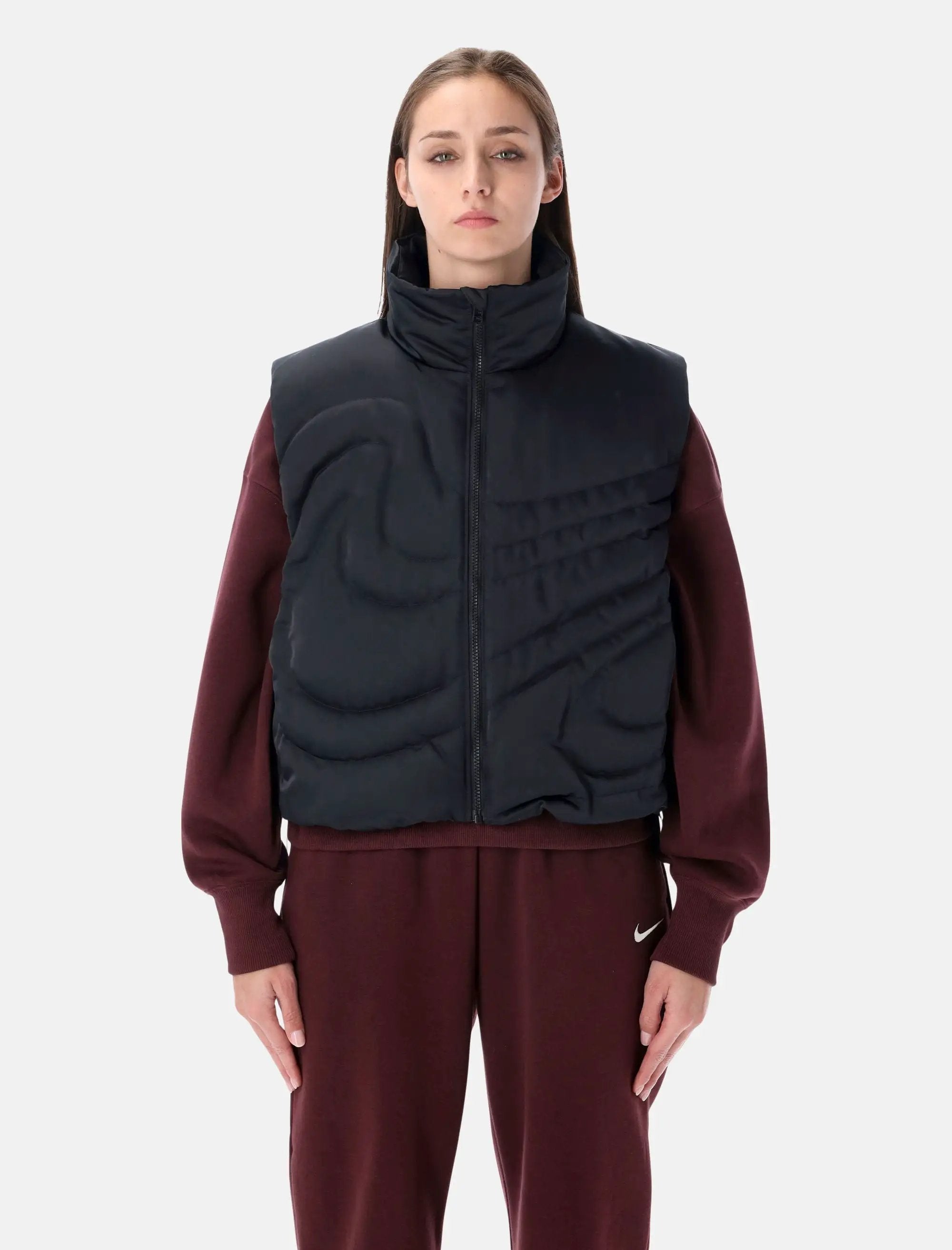 Swoosh Series Oversized Down Vest Nike оригінал – Купити в Україні – боковий вид