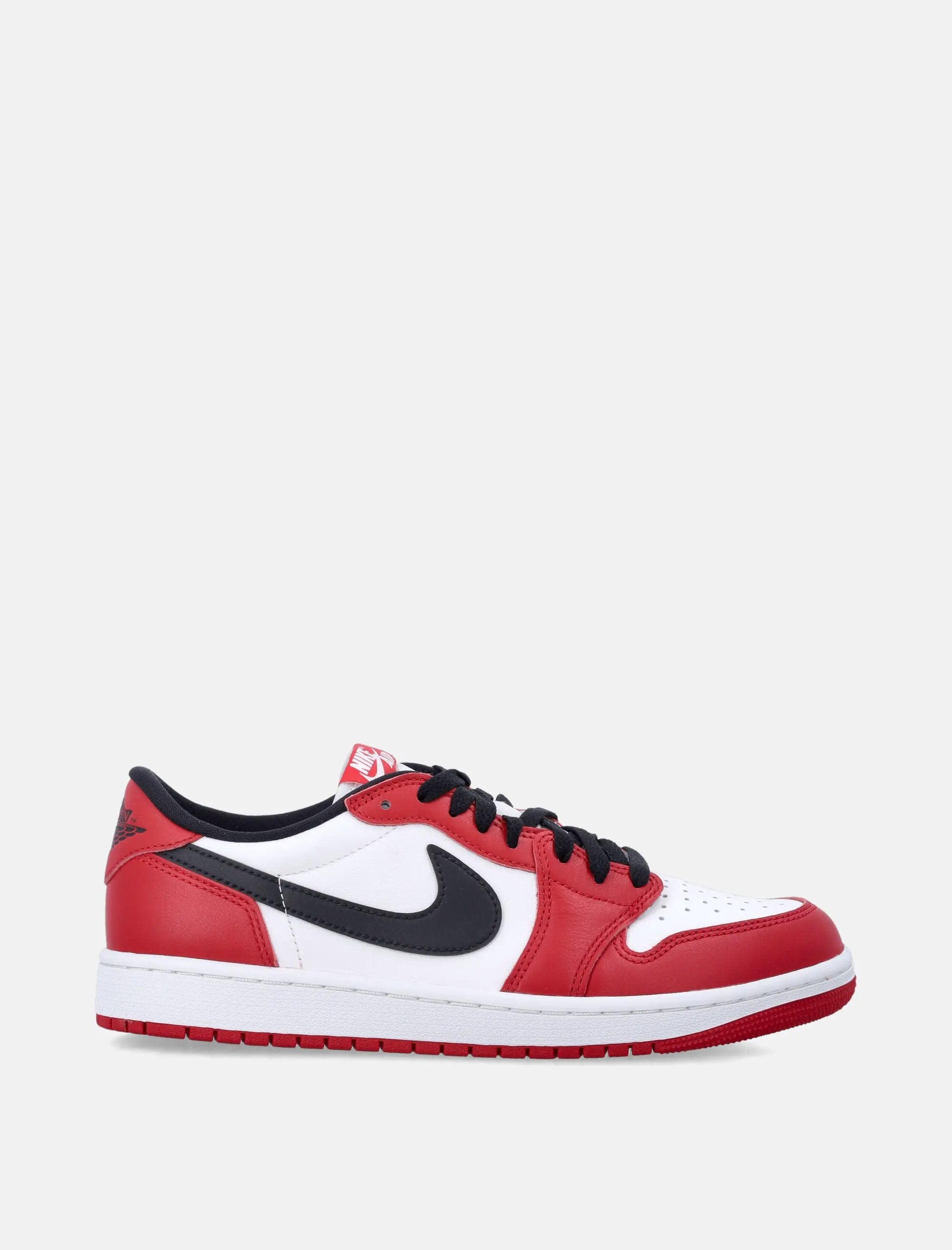Air Jordan 1 Low Og Chicago Leather Sneakers Nike оригінал – Купити в Україні – боковий вид