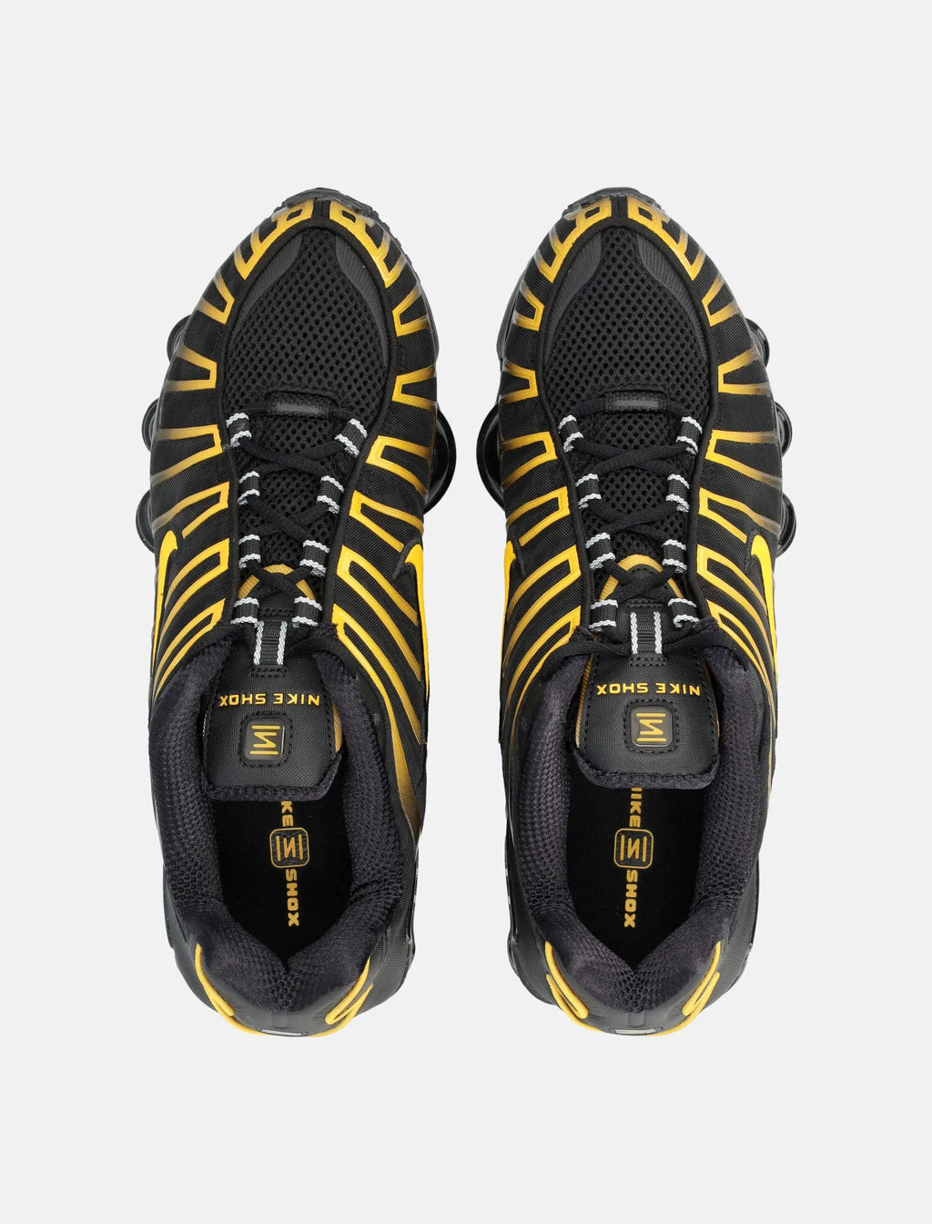 Оригінальна Shox Tl Sneakers In Textile And Synthetic Materials Nike – вид ззаду
