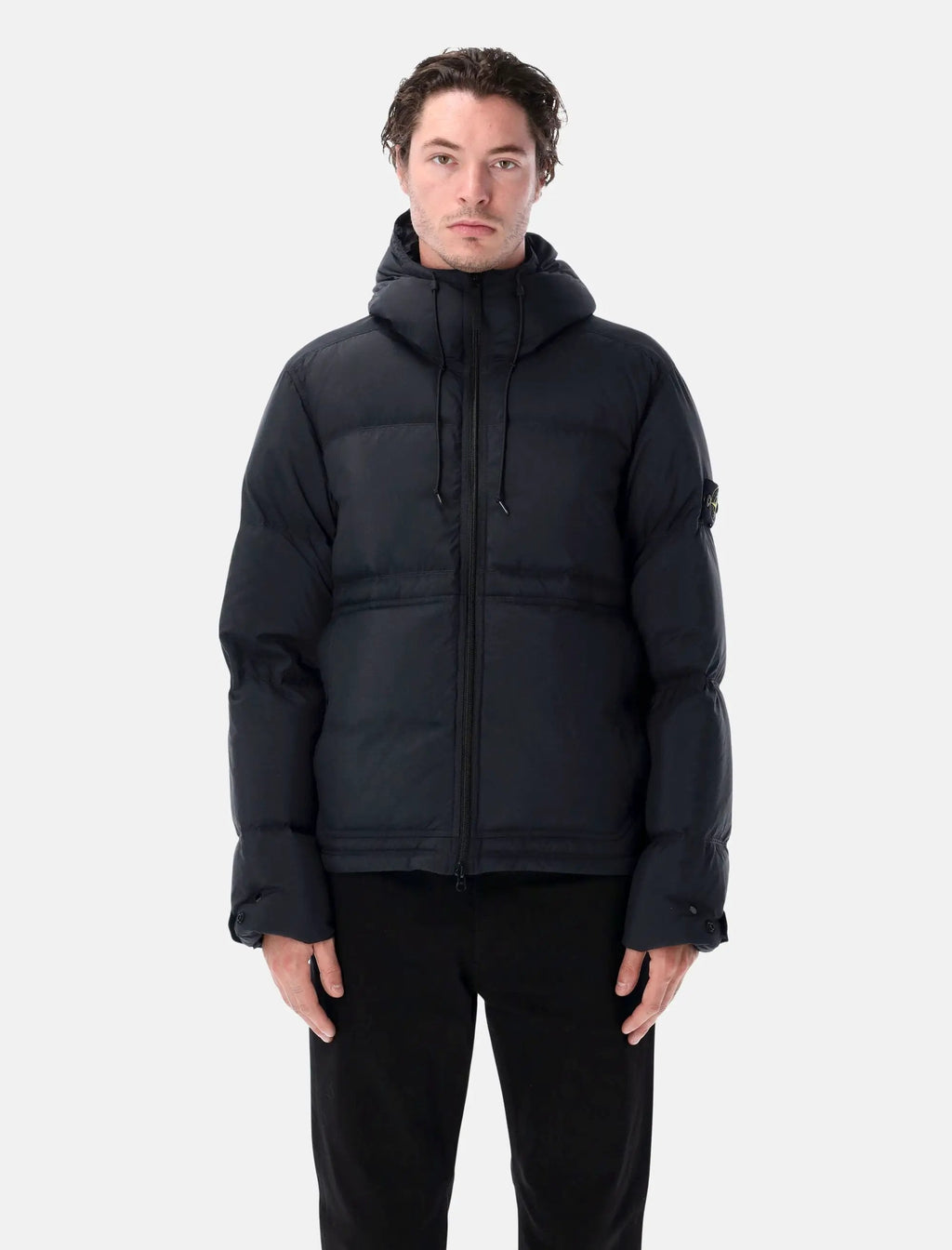 Cordura® Ripstop Down Parka Stone island – Гарантія оригінальності – боковий вид