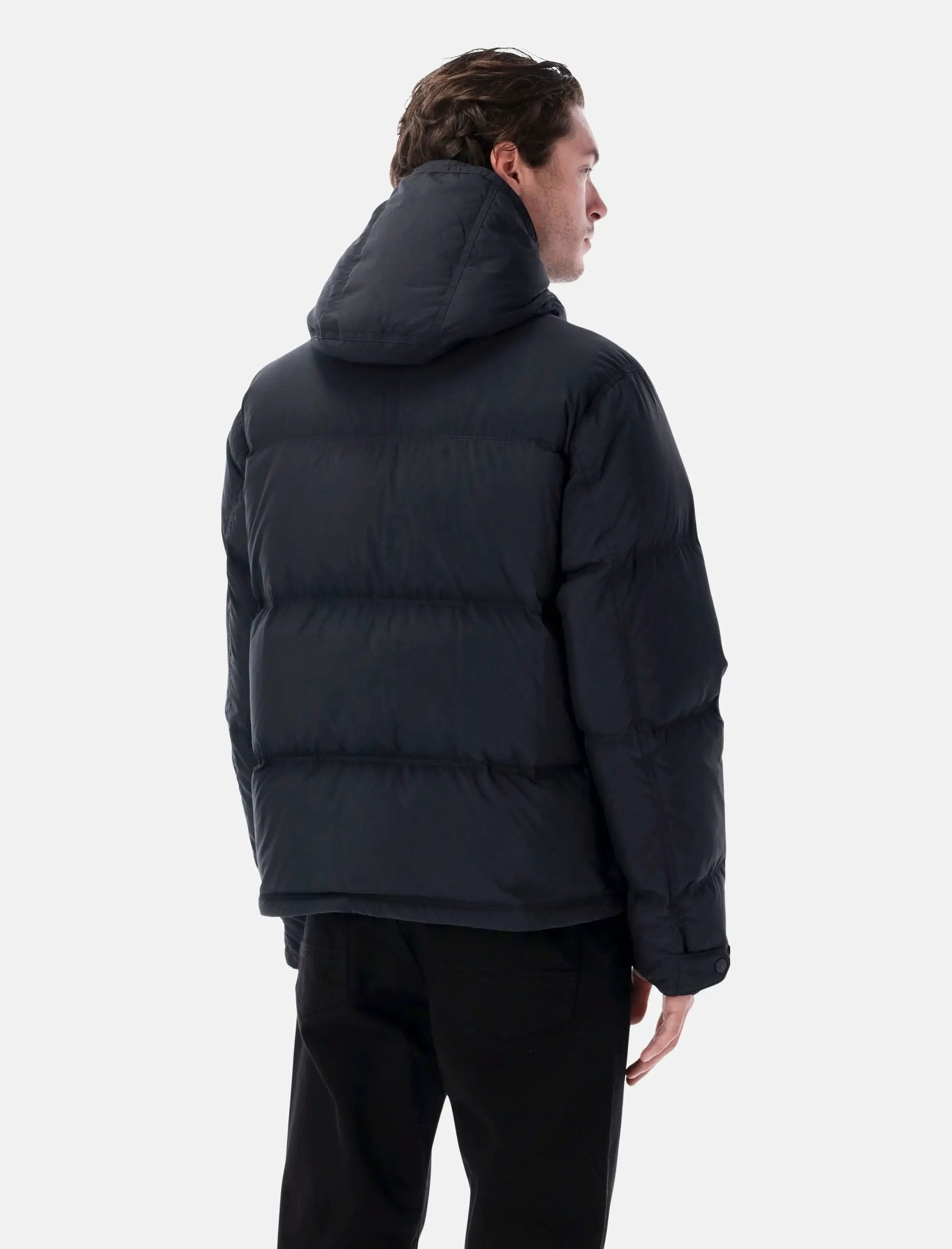 Cordura® Ripstop Down Parka Stone island – Гарантія оригінальності – вид ззаду