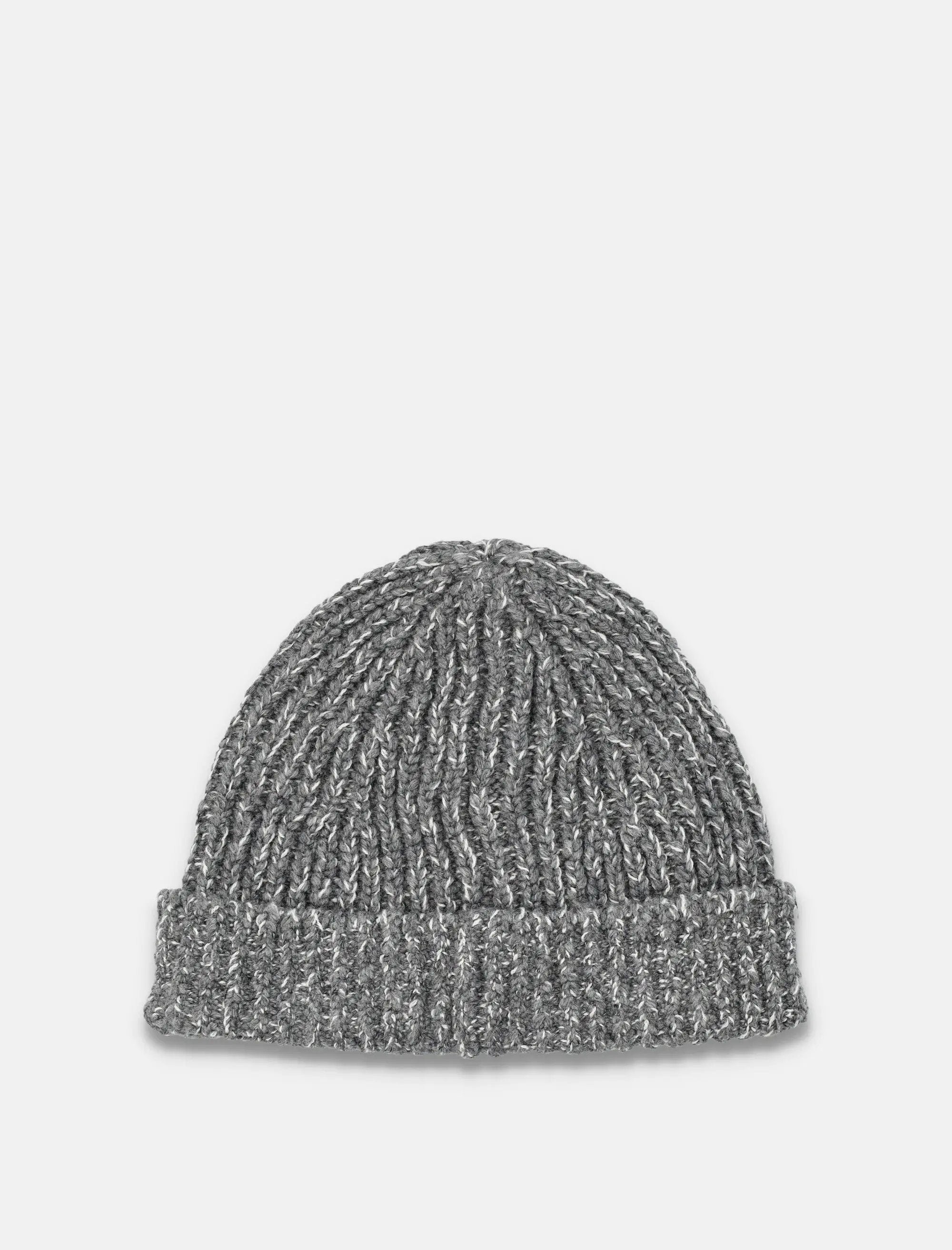 Mouliné Wool Beanie With Compass Logo Stone island – Гарантія оригінальності – детальний вид