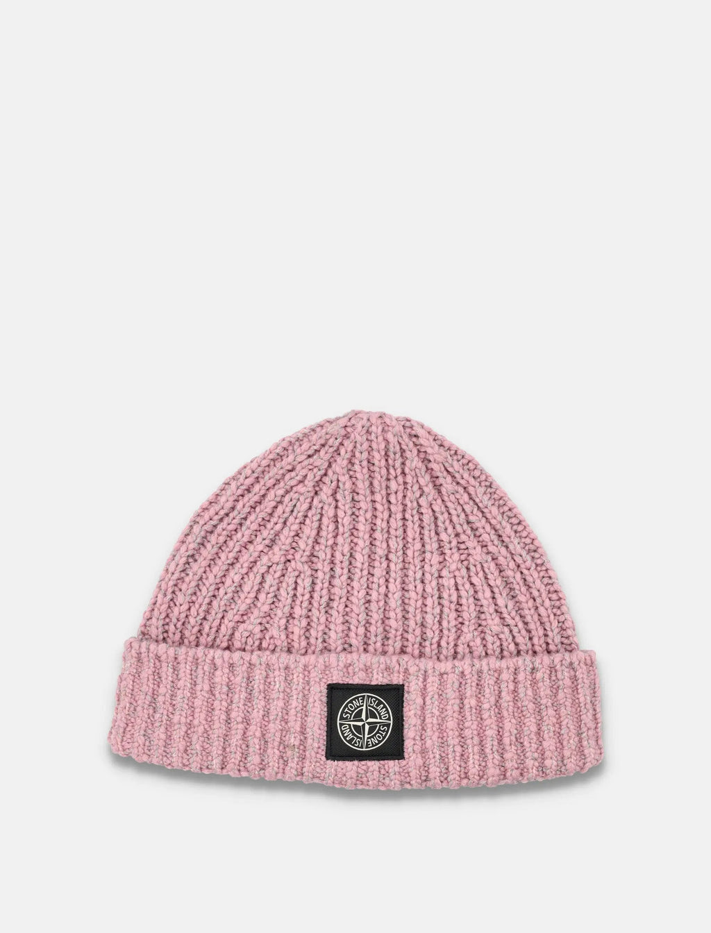 Mouliné Wool Beanie With Compass Logo Stone island – Гарантія оригінальності – боковий вид