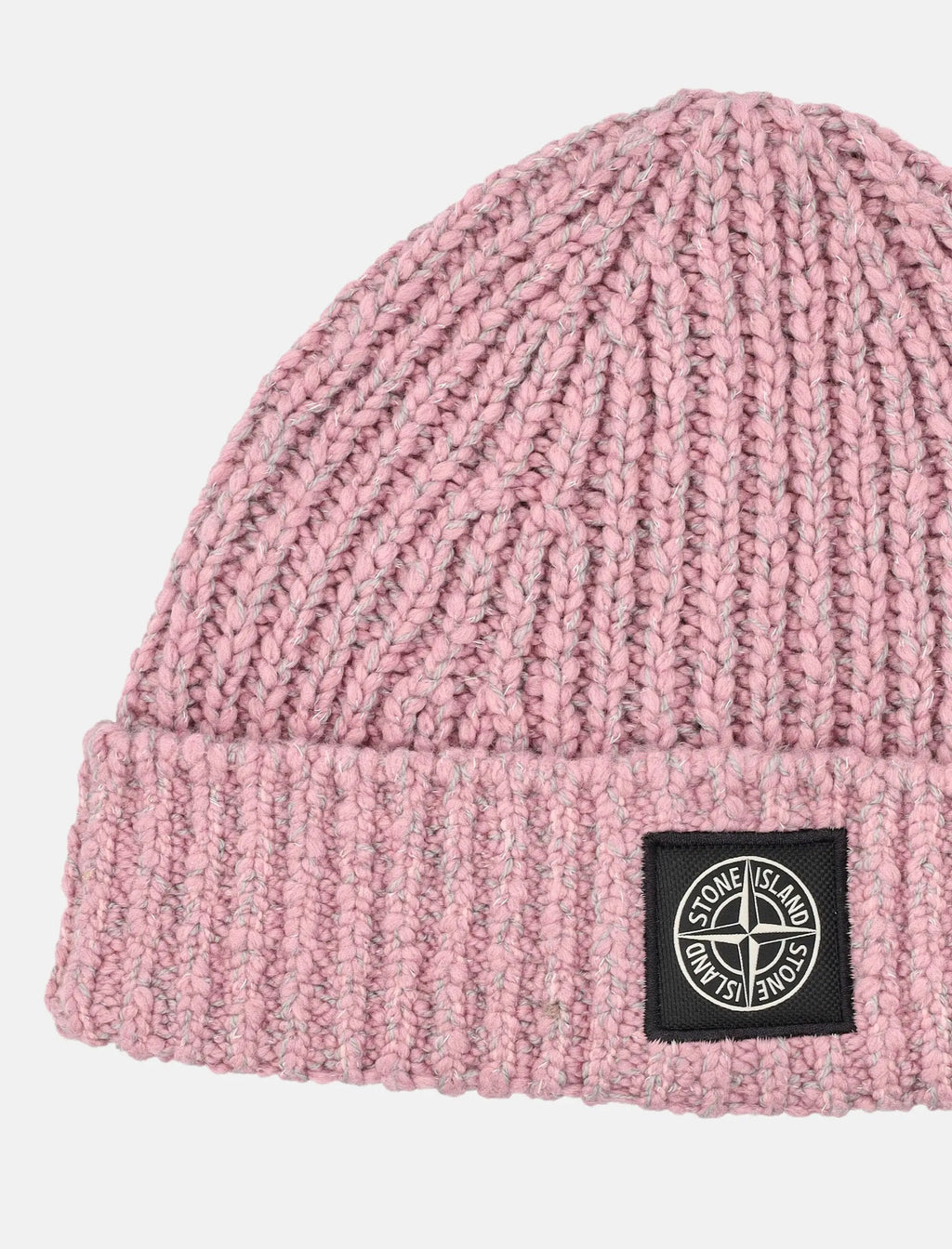 Mouliné Wool Beanie With Compass Logo Stone island – Гарантія оригінальності – вид ззаду