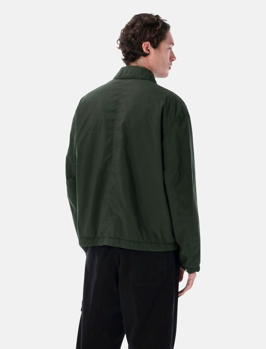 Оригінальна Coach Jacket In Light Compact Touch Poly Tc Stone island – вид ззаду