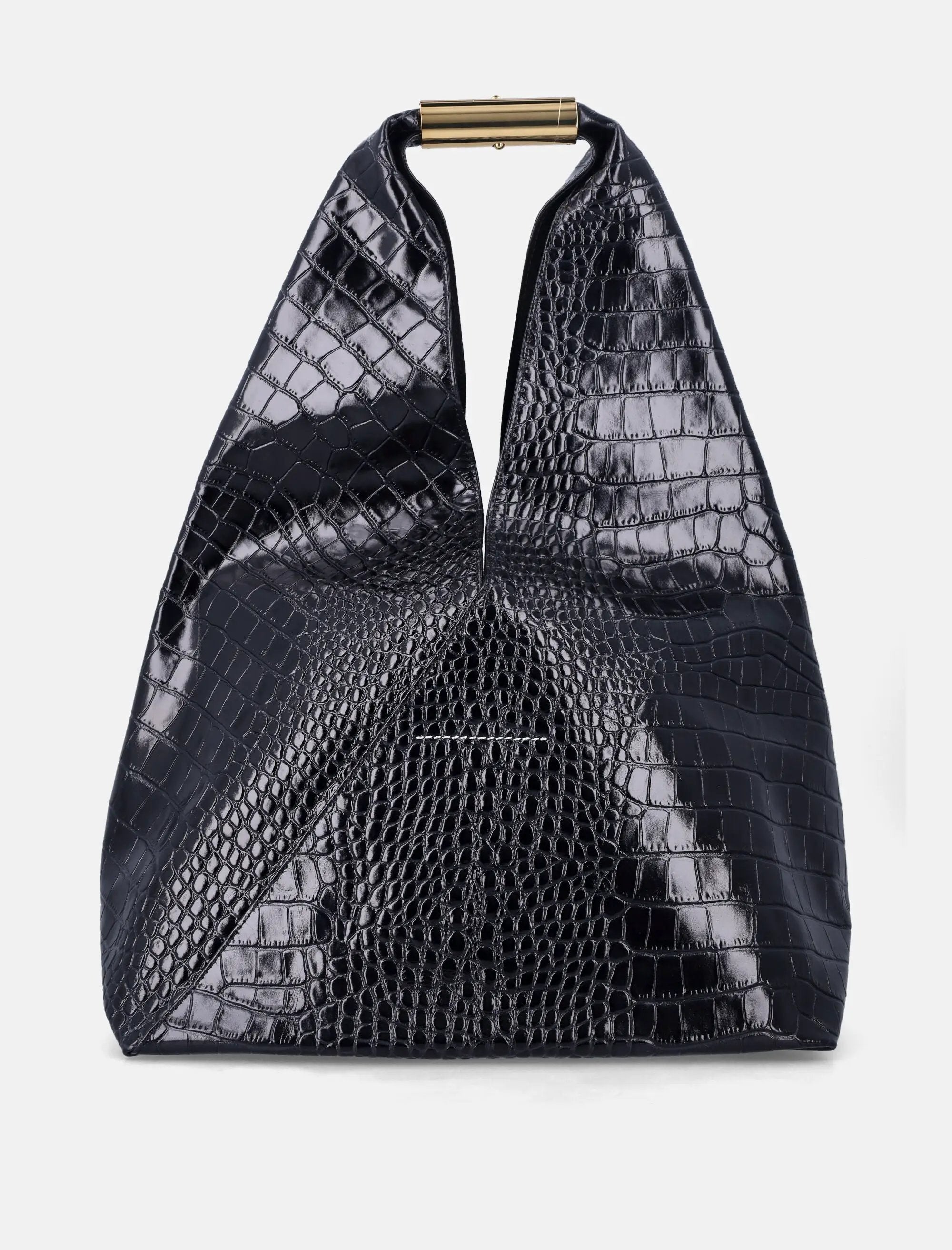 New Japanese Bag In Crocodile Embossed Leather Maison margiela оригінал – Купити в Україні – збільшений вид