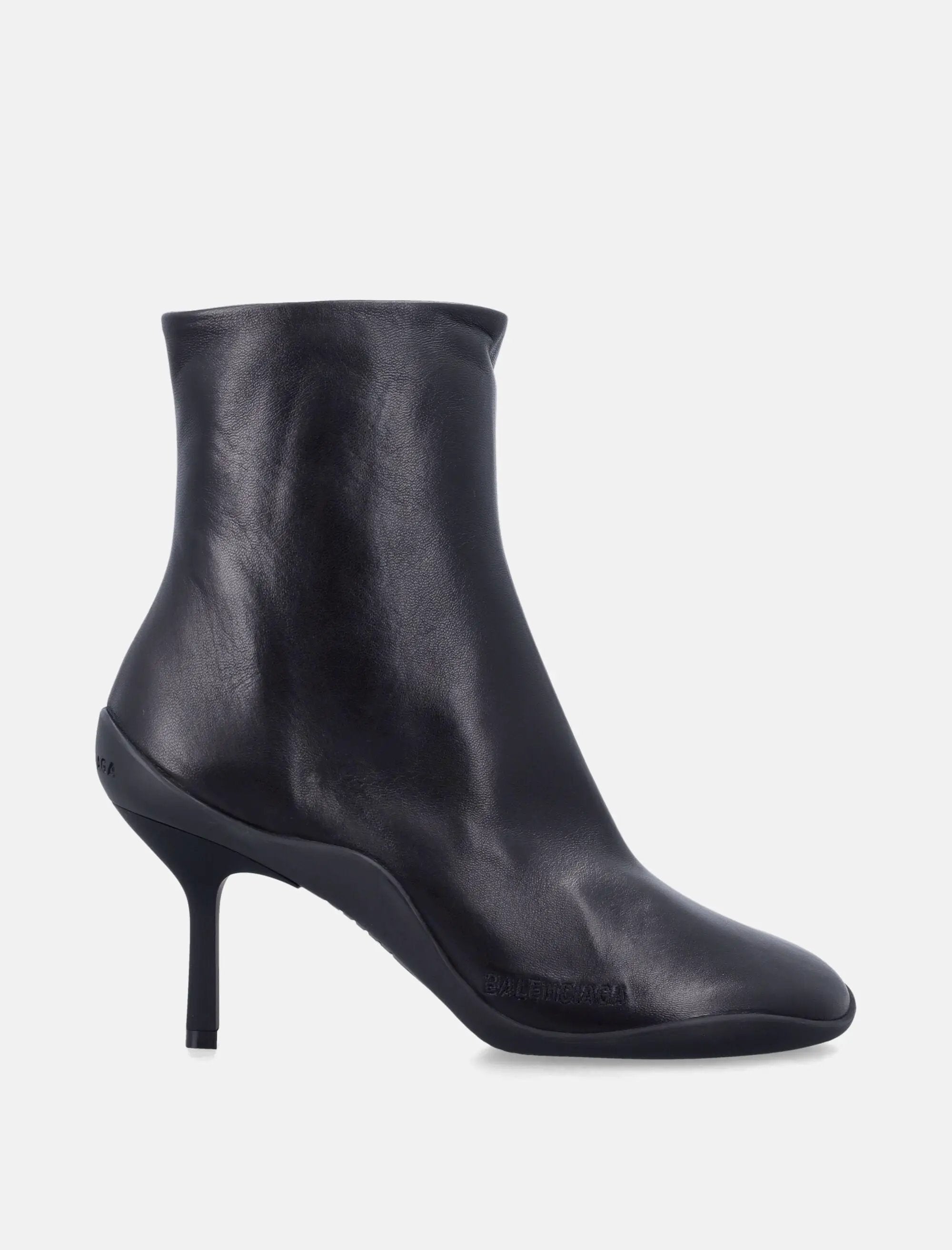 Shibuya Bootie In Shiny Sheepskin Balenciaga оригінал – Купити в Україні – боковий вид