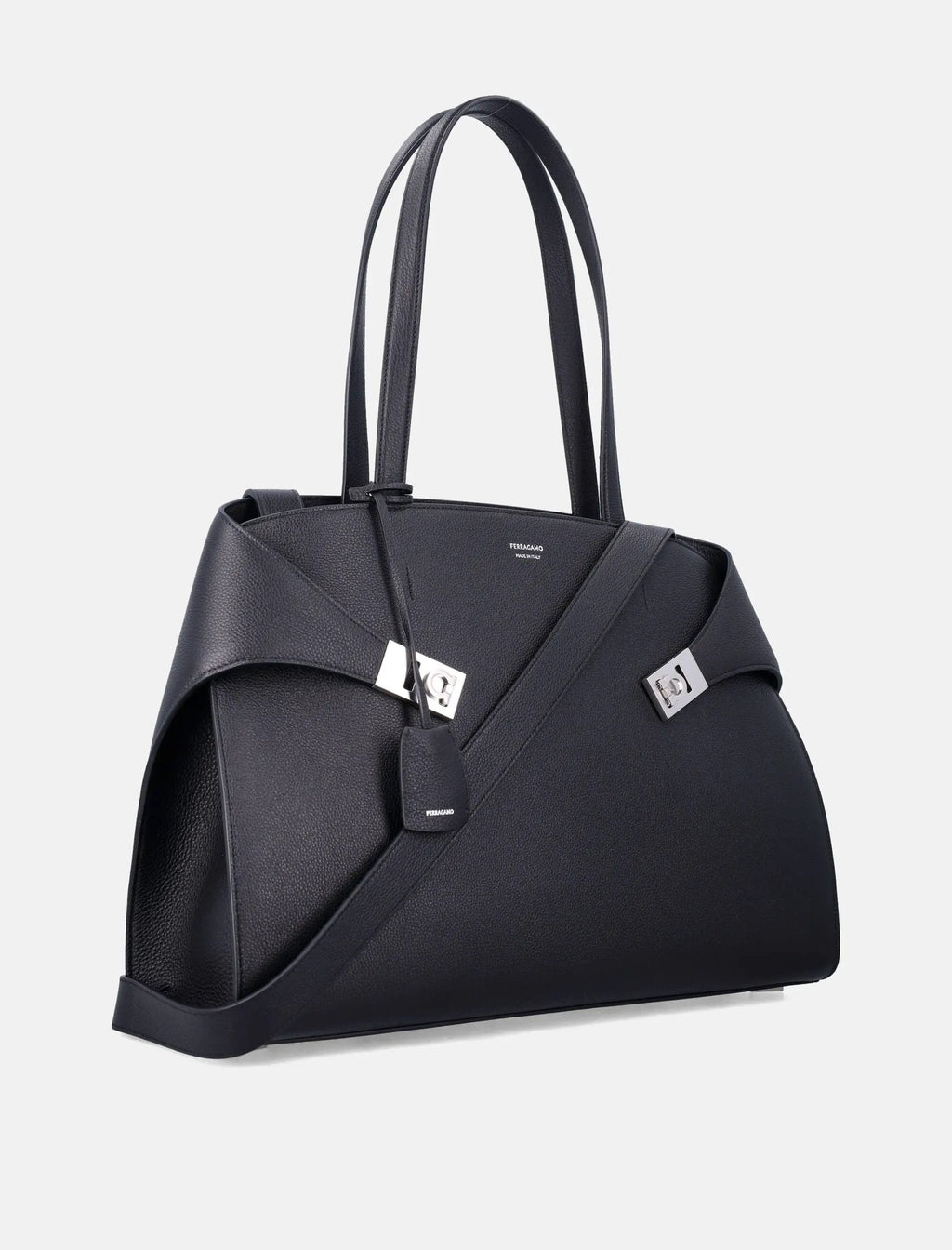 Оригінальна Hug Leather Shoulder Bag Salvatore ferragamo – детальний вид