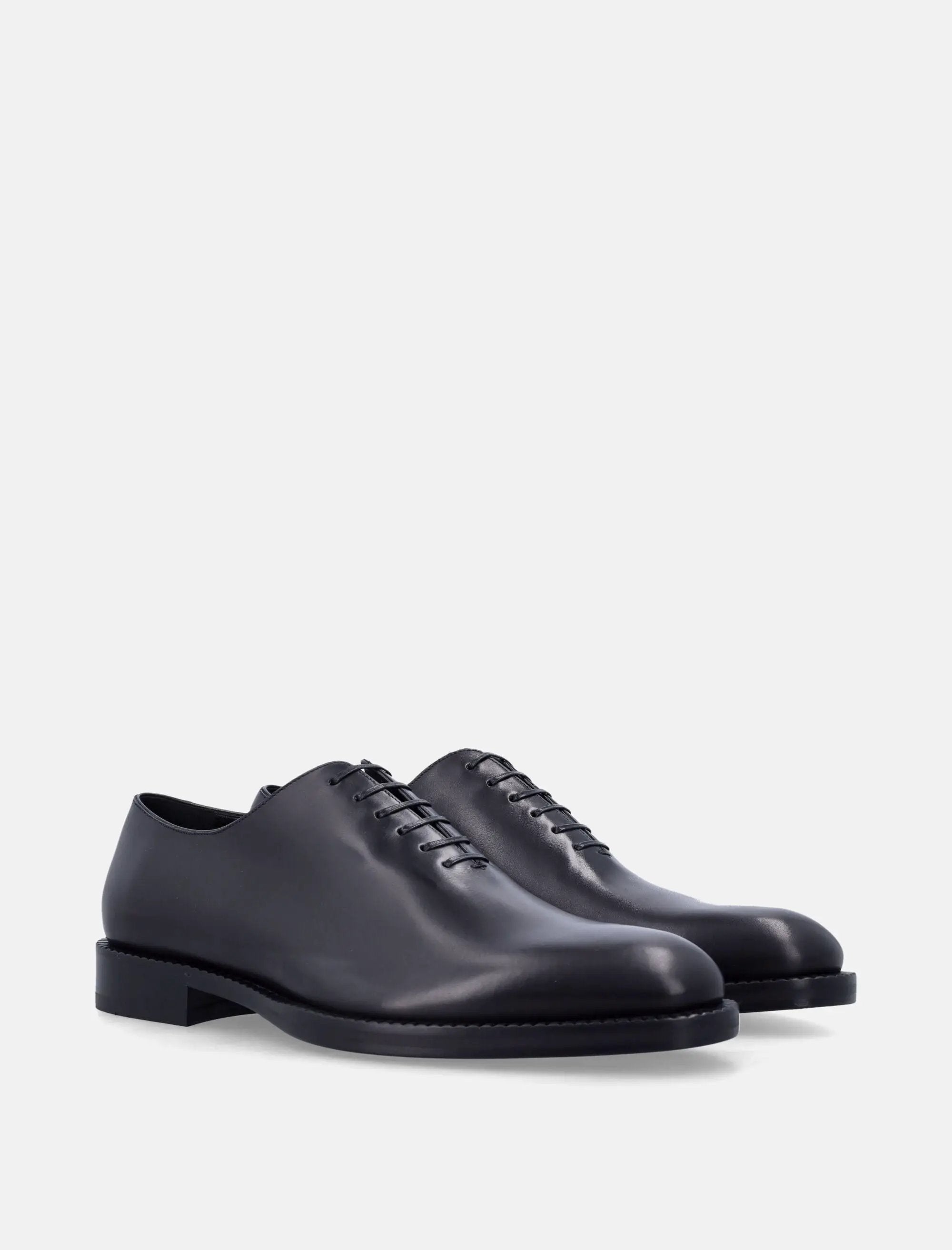 Leather Oxford Shoe Salvatore ferragamo оригінал – Купити в Україні – вид ззаду