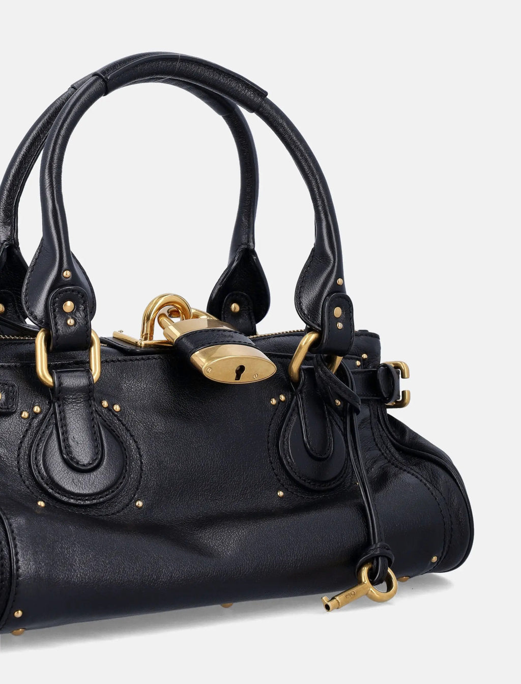 Paddington Bag In Grained Buffalo Leather Chloe оригінал – Купити в Україні – вид ззаду