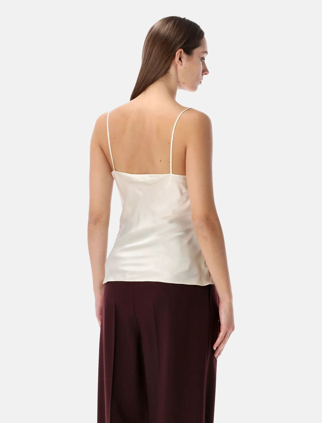Ivory Silk Top With Lace Chloe оригінал – Купити в Україні – вид ззаду