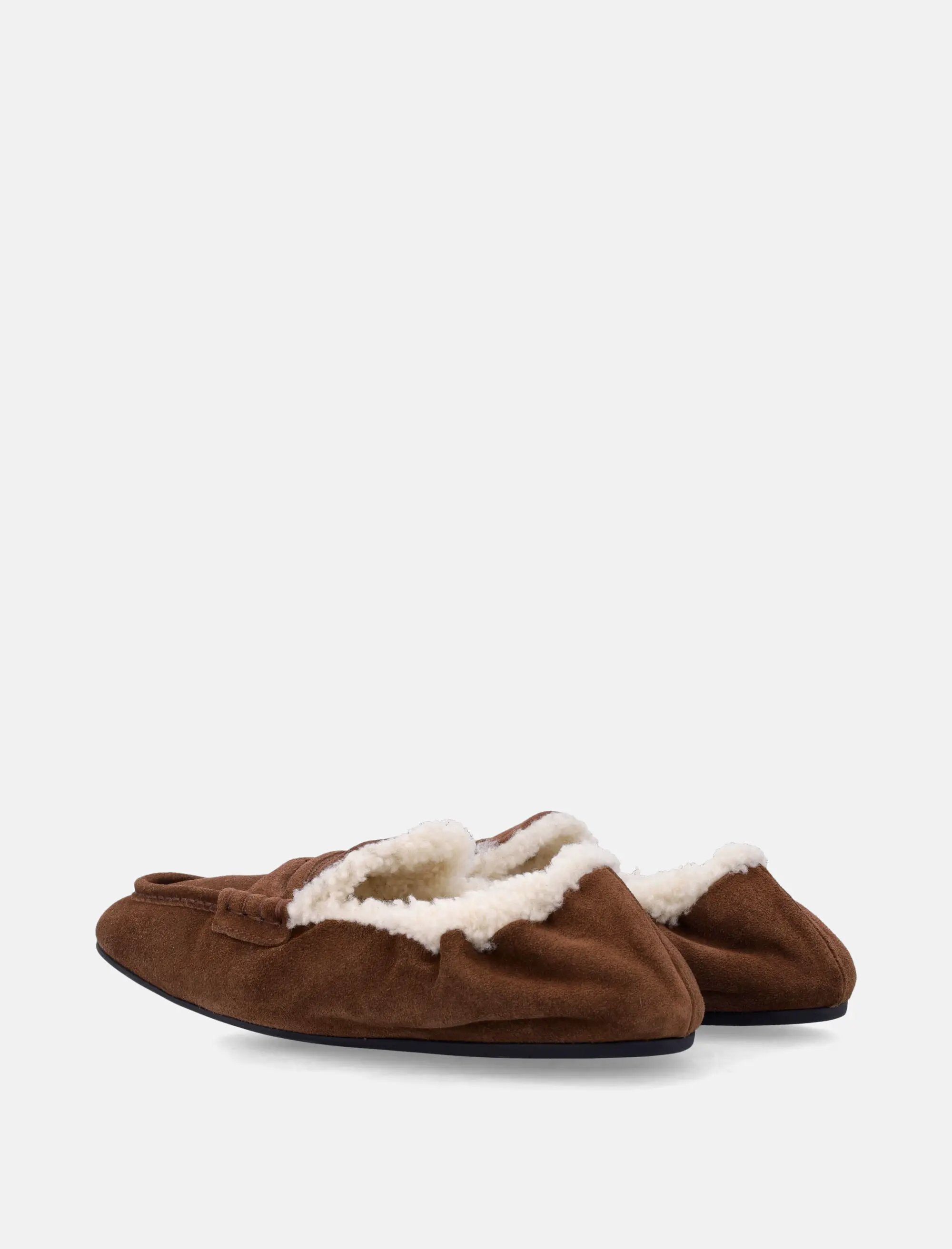 Оригінальна Ruches Suede Loafers Miu miu – збільшений вид