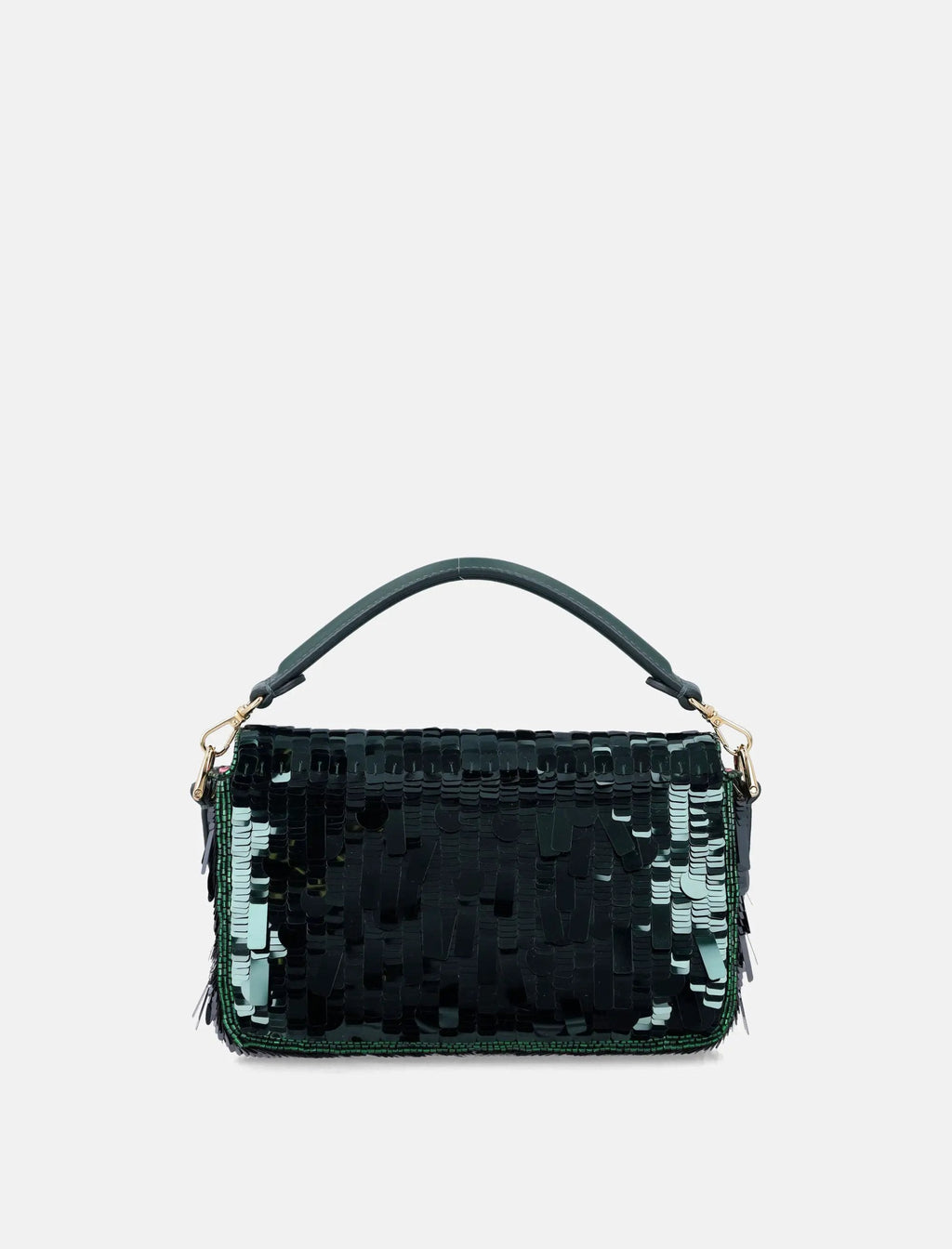 Baguette® Mini Bag With Green Sequins Fendi – Гарантія оригінальності – збільшений вид