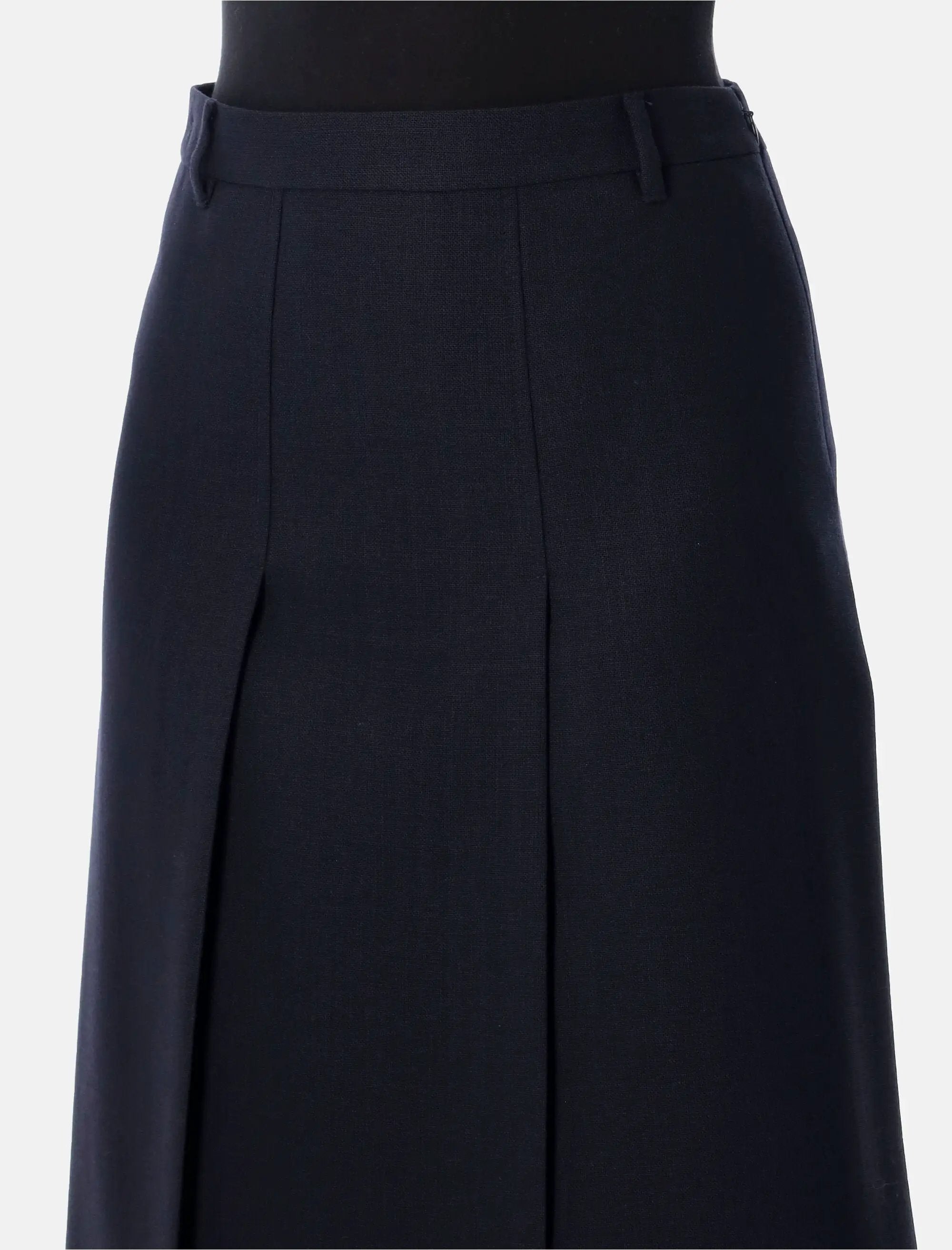 Wool Hopsack MIDI Skirt Prada оригінал – Купити в Україні – детальний вид