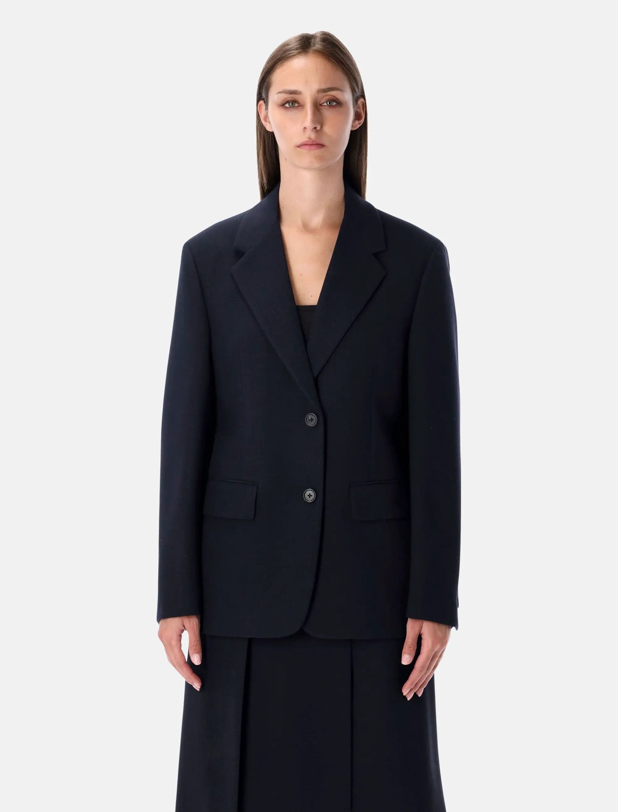 Single Breasted Rush Stitch Jacket Prada оригінал – Купити в Україні – боковий вид