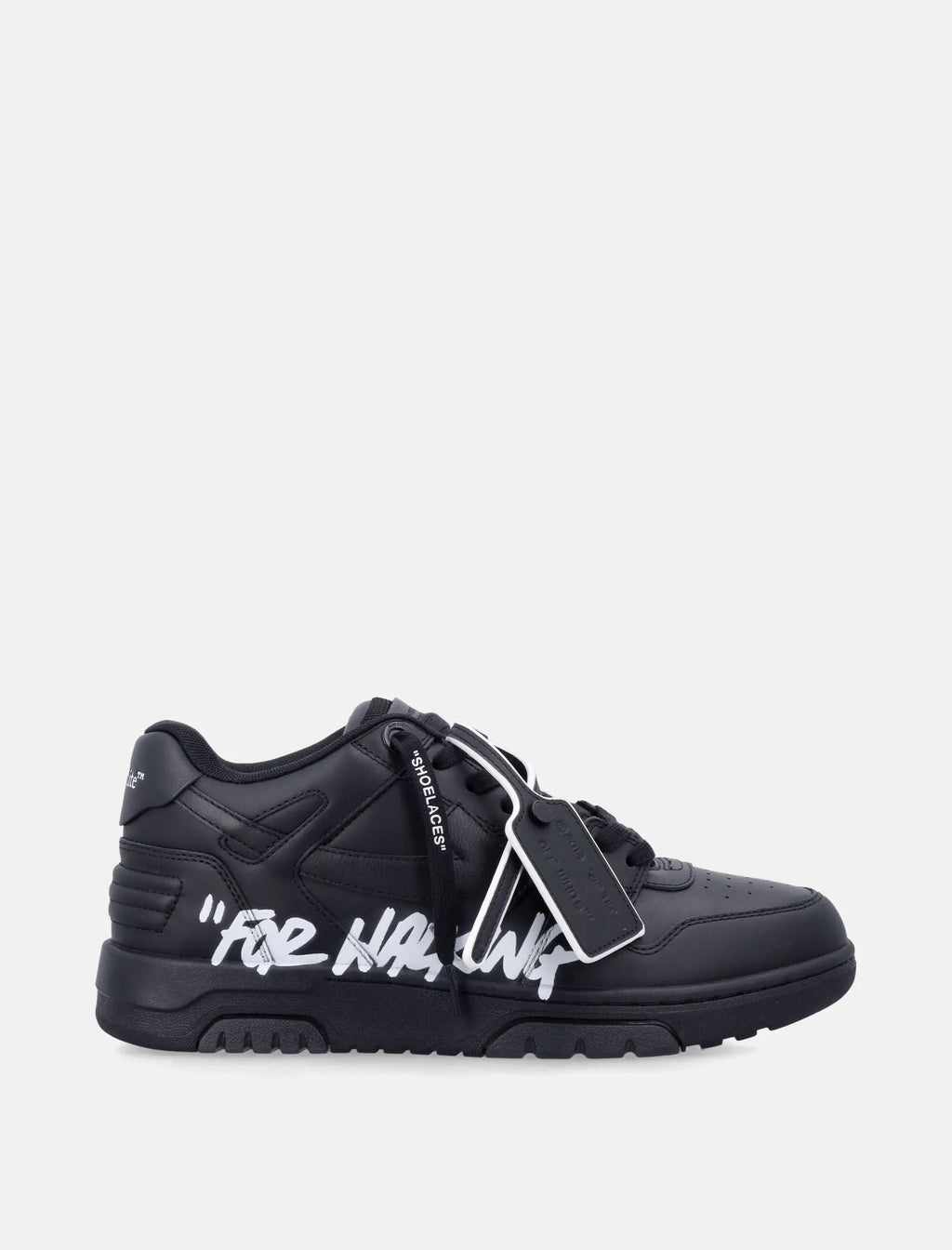 Оригінальна Out Of Office For Walking Leather Sneakers Off-white – боковий вид