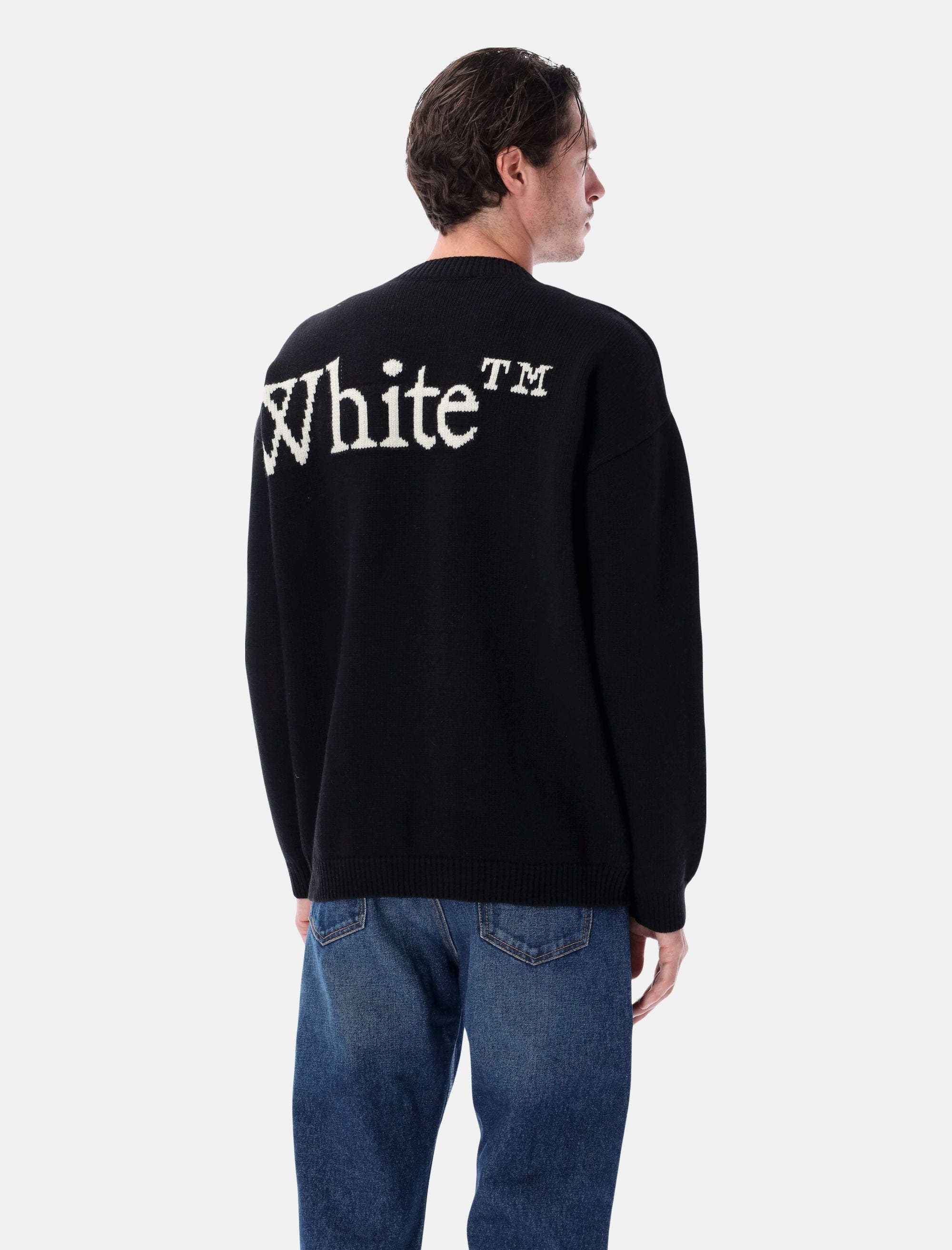 Off-white Knitwear оригінал | Швидка доставка Україна – вид ззаду