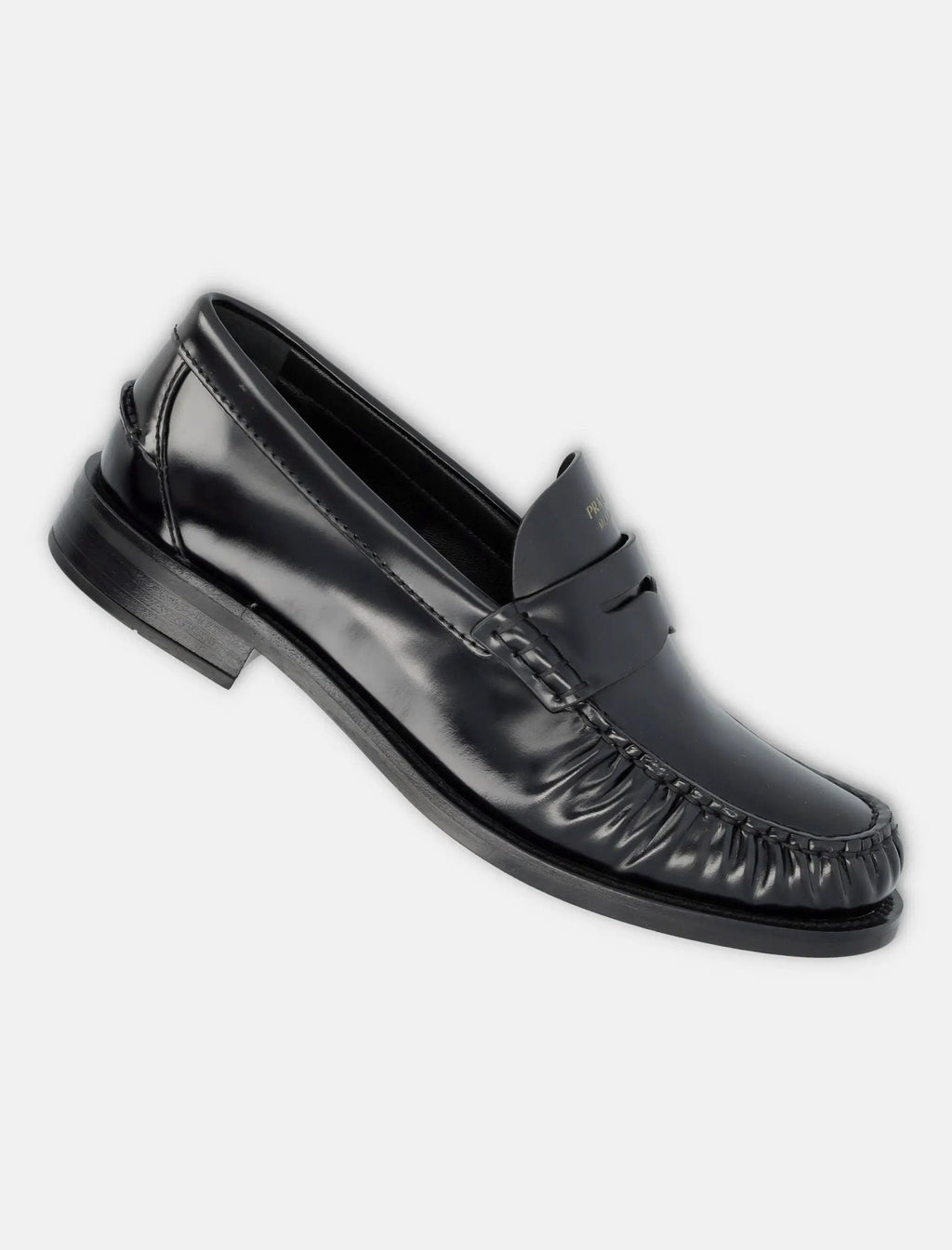 Brushed Leather Loafers Prada оригінал – Купити в Україні – детальний вид