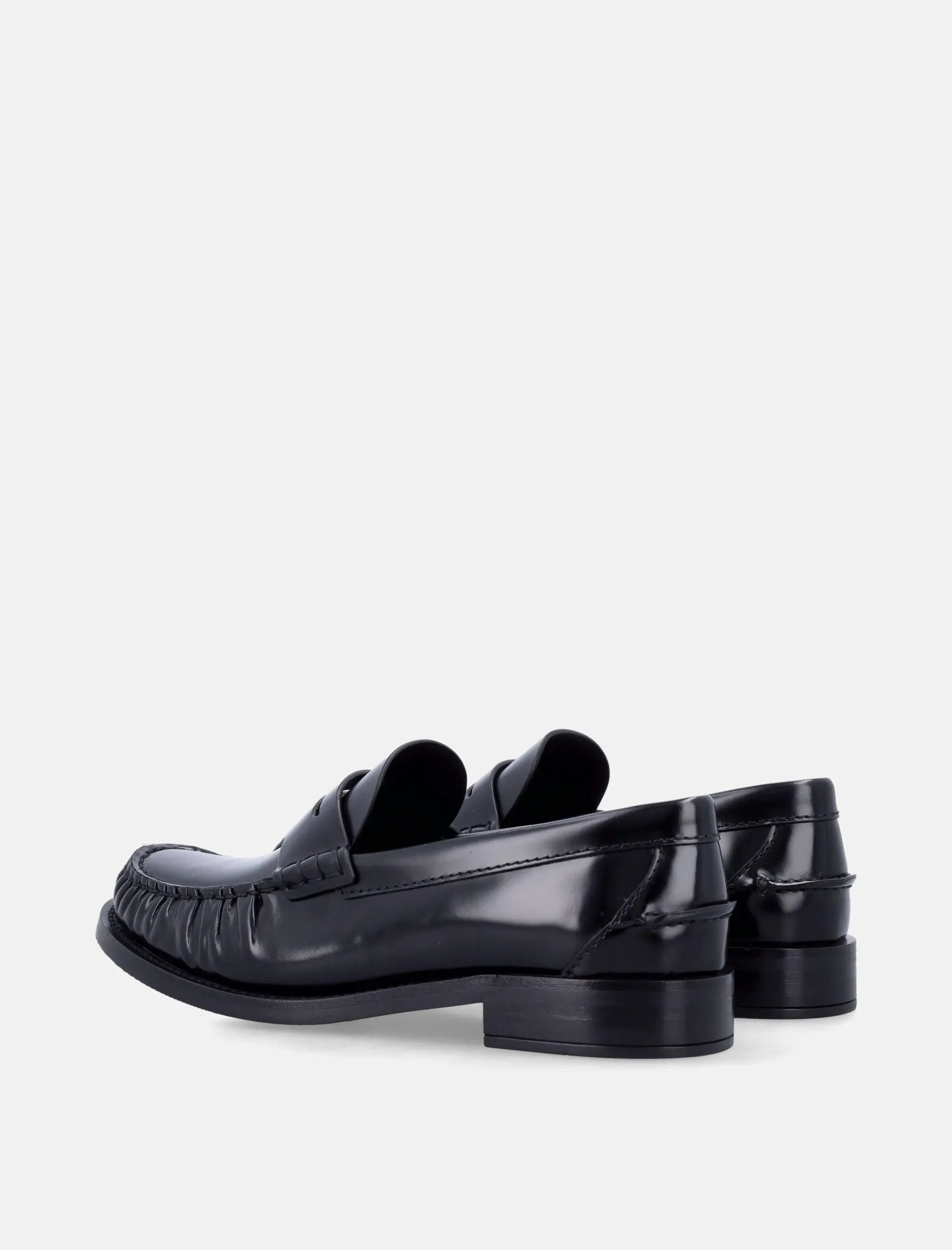 Brushed Leather Loafers Prada оригінал – Купити в Україні – збільшений вид