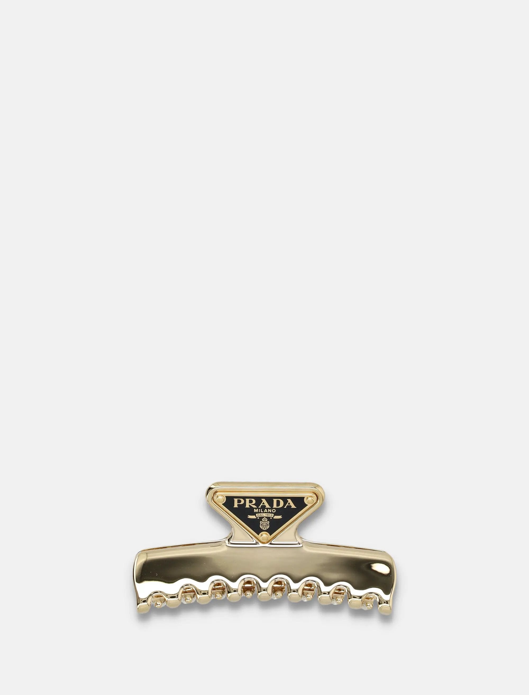 Metal Hair Clip Prada – Гарантія оригінальності – боковий вид