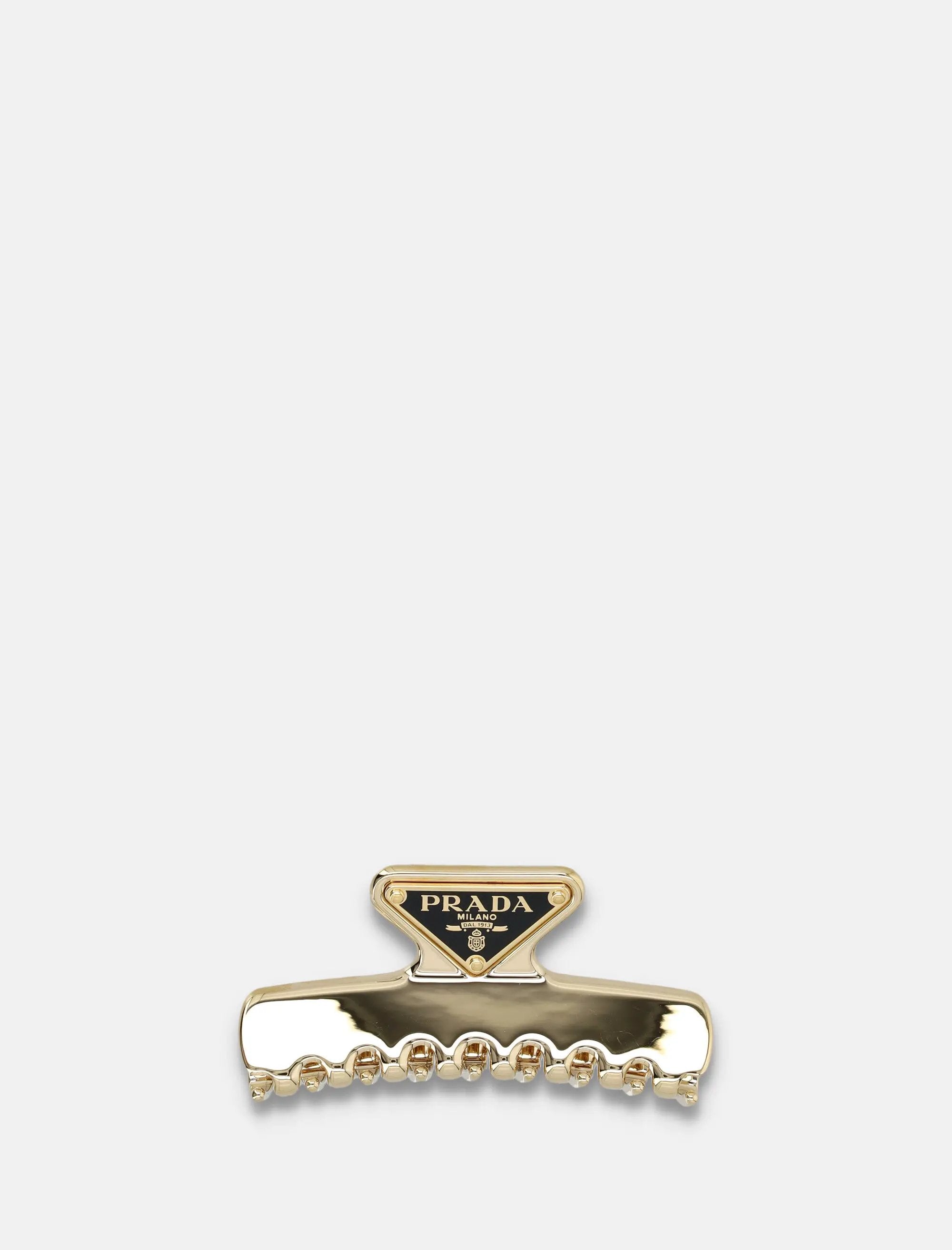 Metal Hair Clip Prada – Гарантія оригінальності – вид ззаду