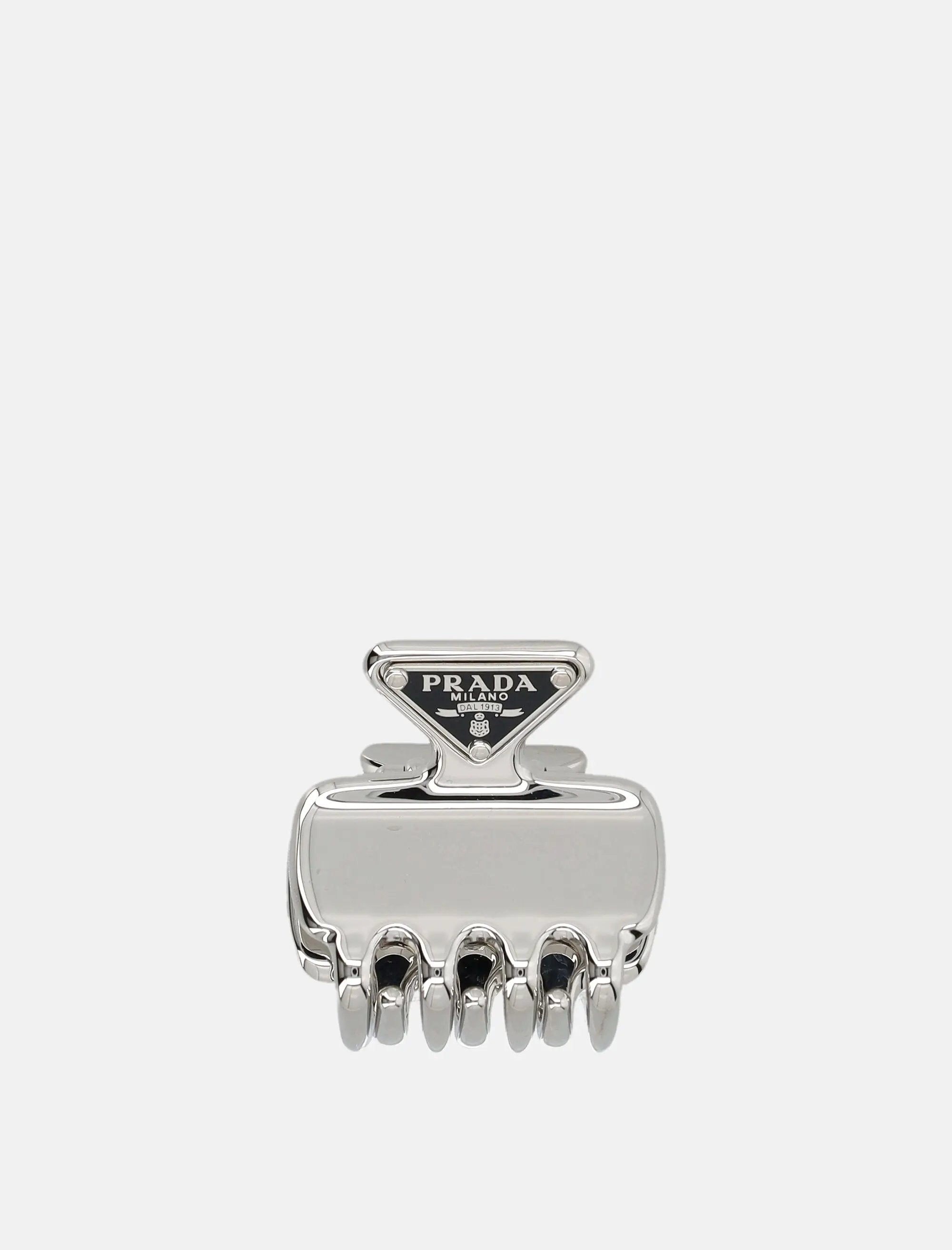 Metal Hair Clip Prada – Гарантія оригінальності – боковий вид