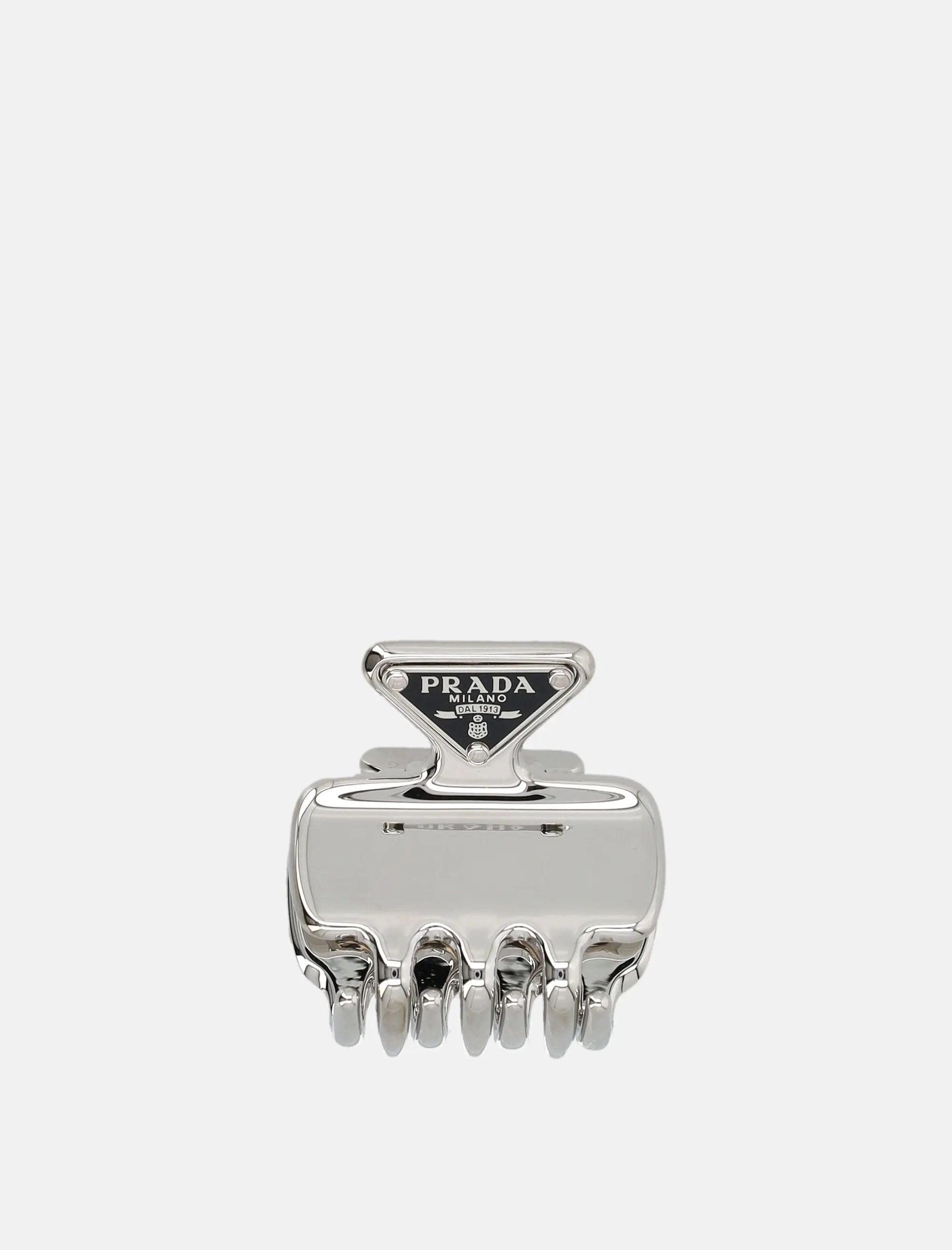 Metal Hair Clip Prada – Гарантія оригінальності – вид ззаду