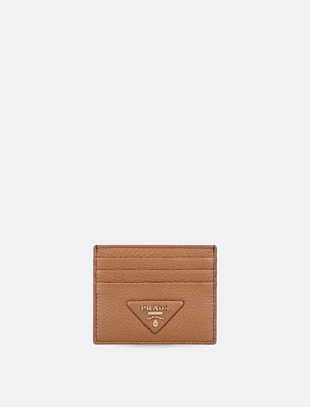 Оригінальна Leather Card Holder Prada – боковий вид