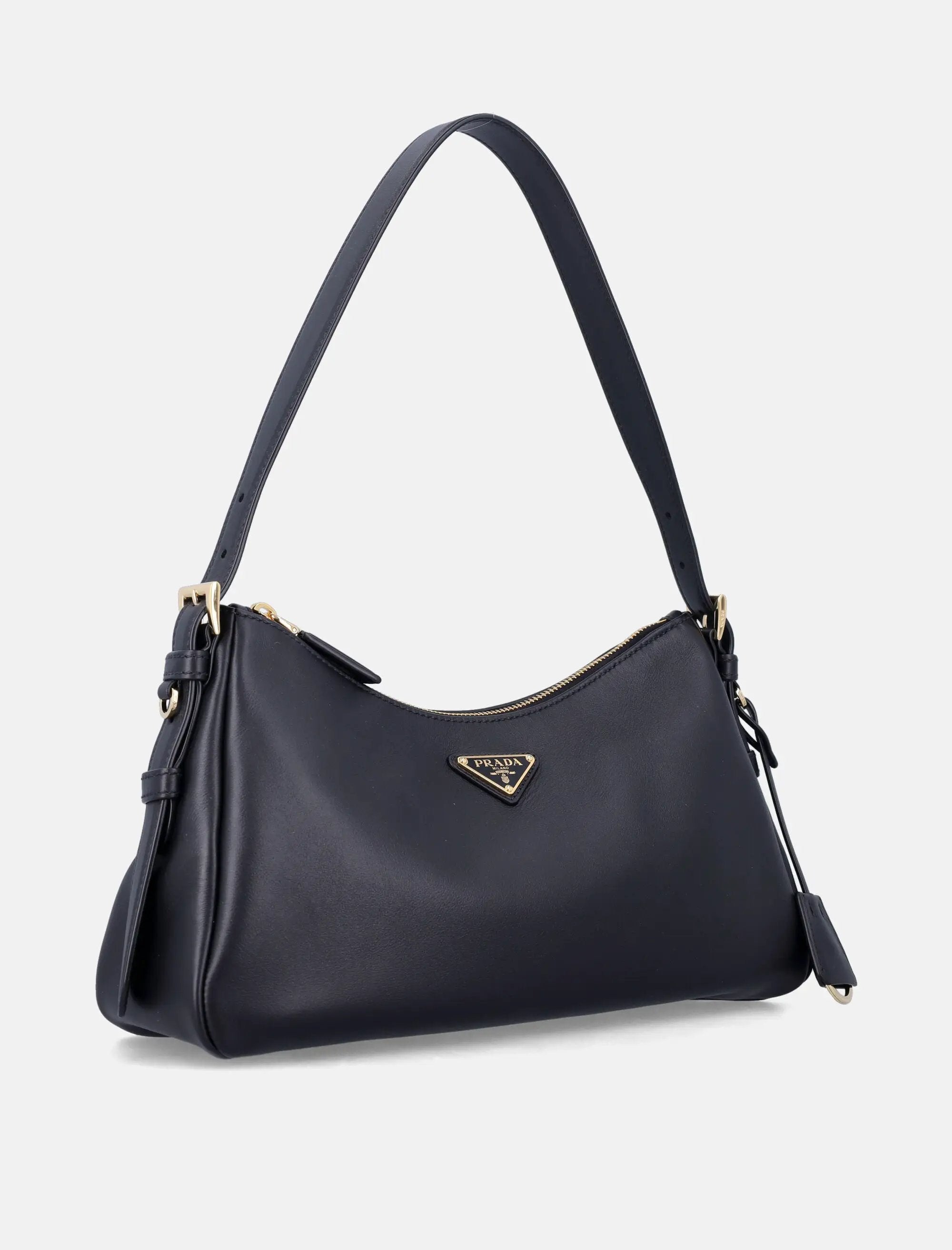 Оригінальна Leather Hobo Bag Prada – детальний вид