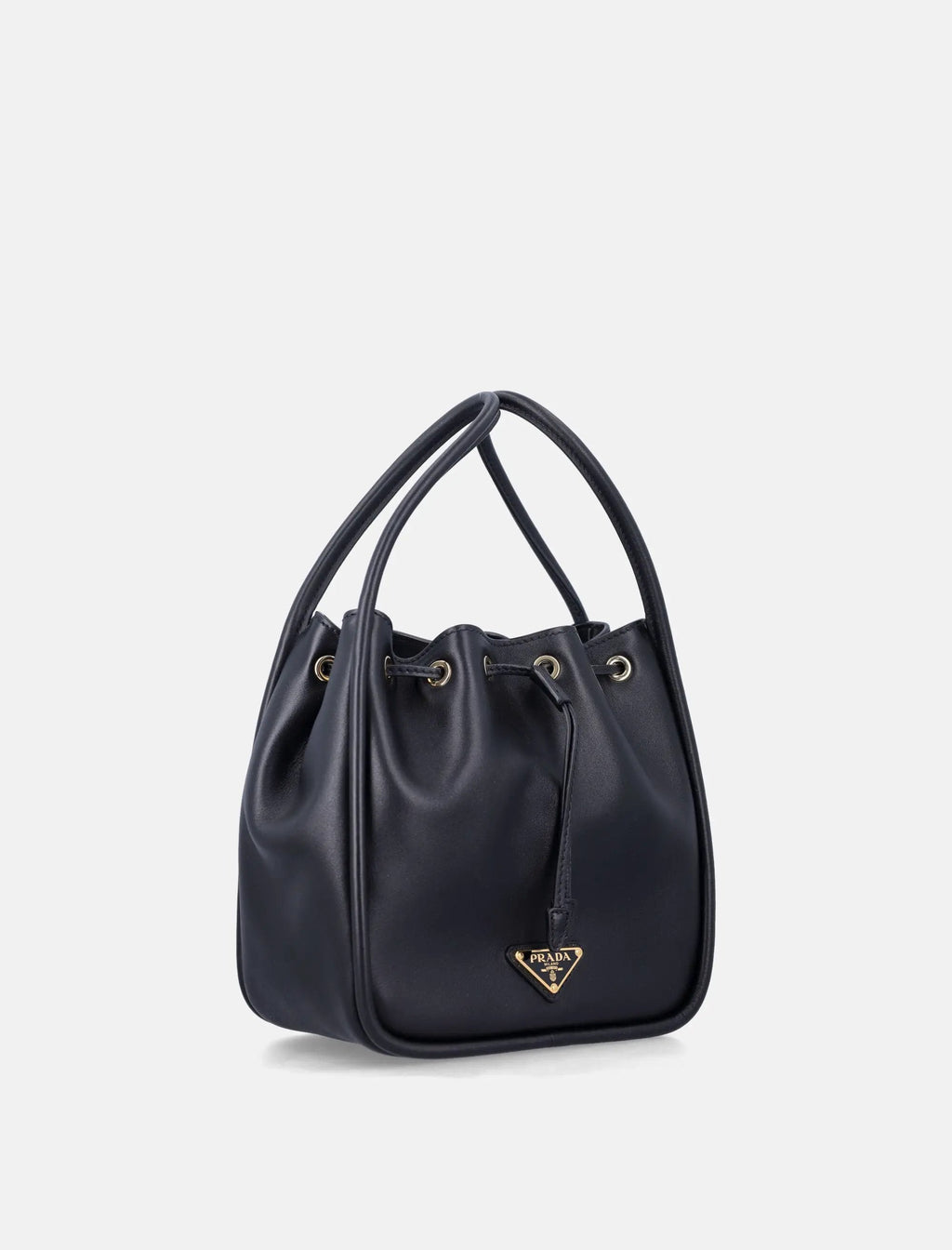 Leather Bucket Bag Prada – Гарантія оригінальності – детальний вид