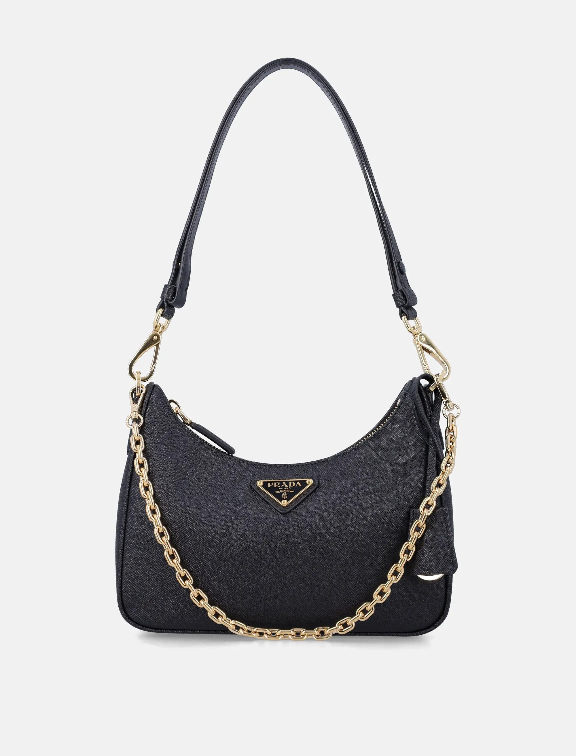 Re Edition Mini Saffiano Leather Bag Prada – Гарантія оригінальності – боковий вид
