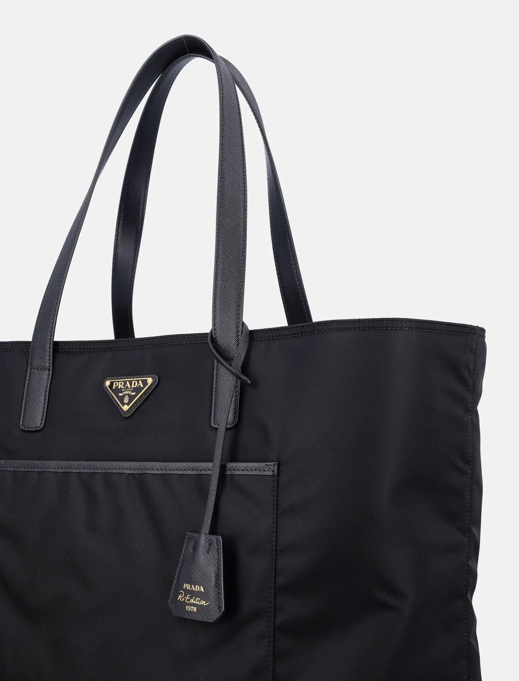 Оригінальна Re Nylon Tote Bag Prada – вид ззаду