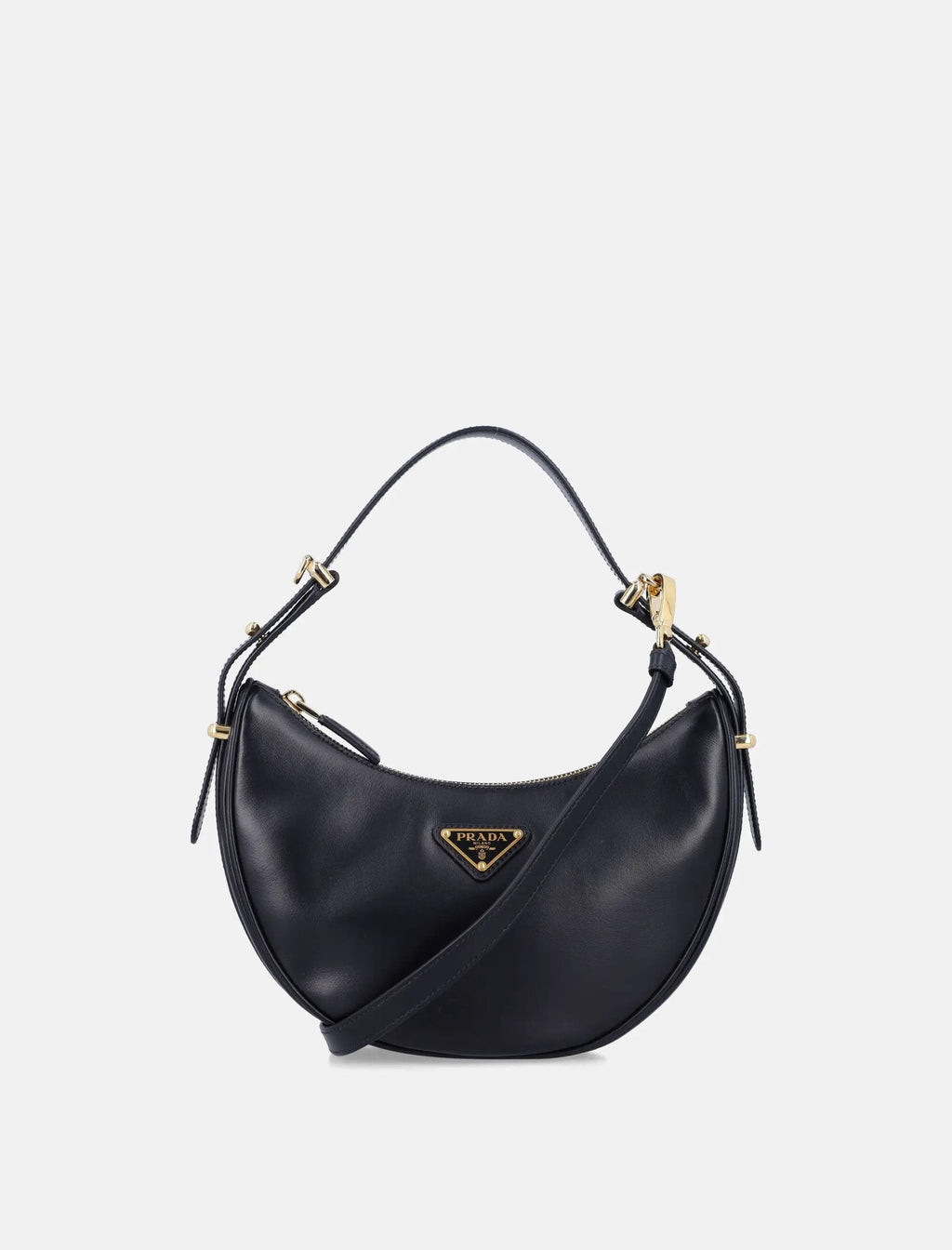 Оригінальна Arqué Small Leather Shoulder Bag Prada – боковий вид