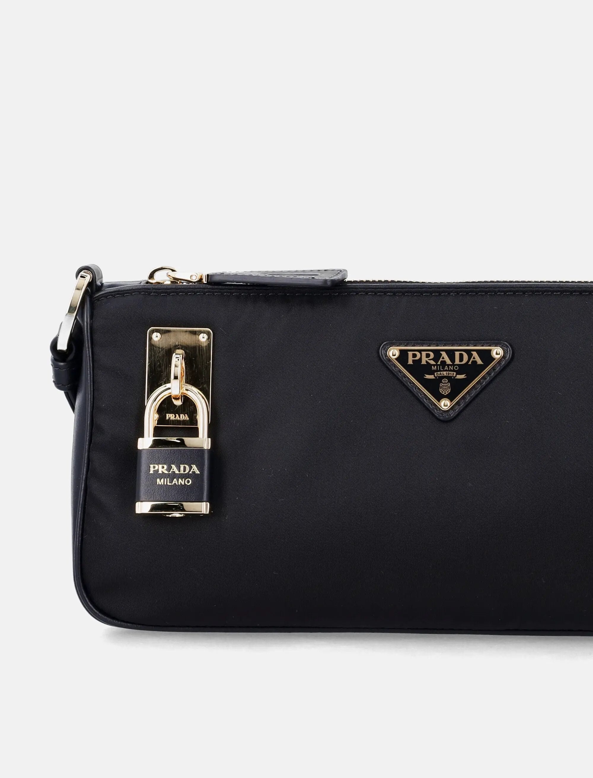 Mini Re Nylon Bag Prada – Гарантія оригінальності – вид ззаду