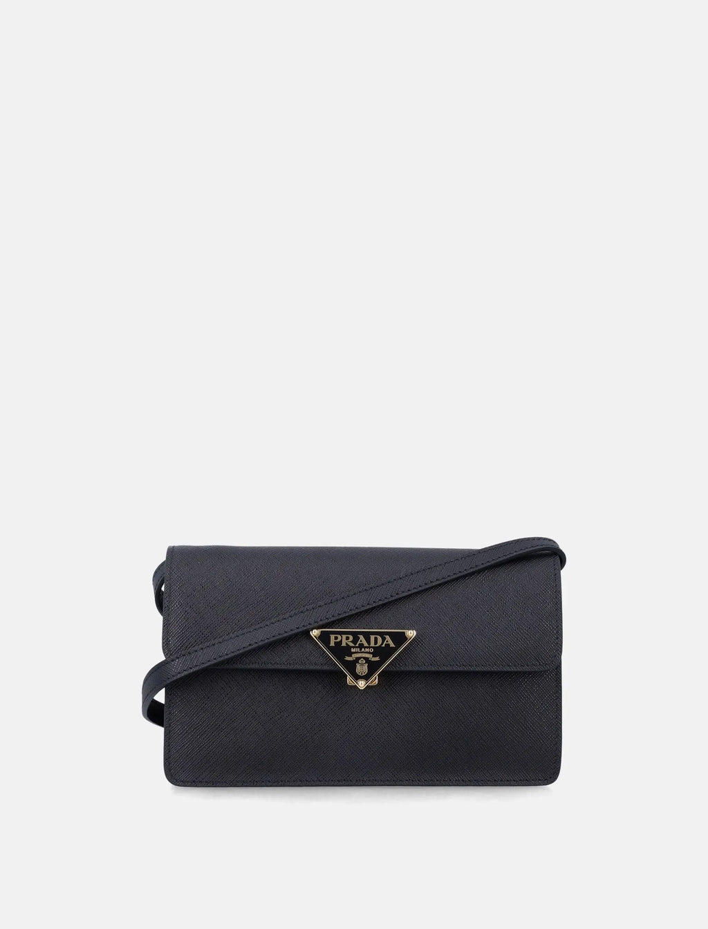 Mini Saffiano Leather Bag Prada – Гарантія оригінальності – боковий вид