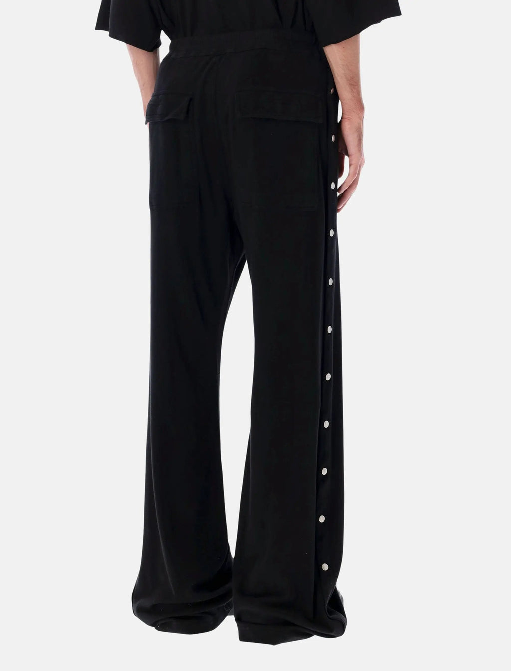 Pusher Pants In Slub Fleece Rick owens – Гарантія оригінальності – вид ззаду