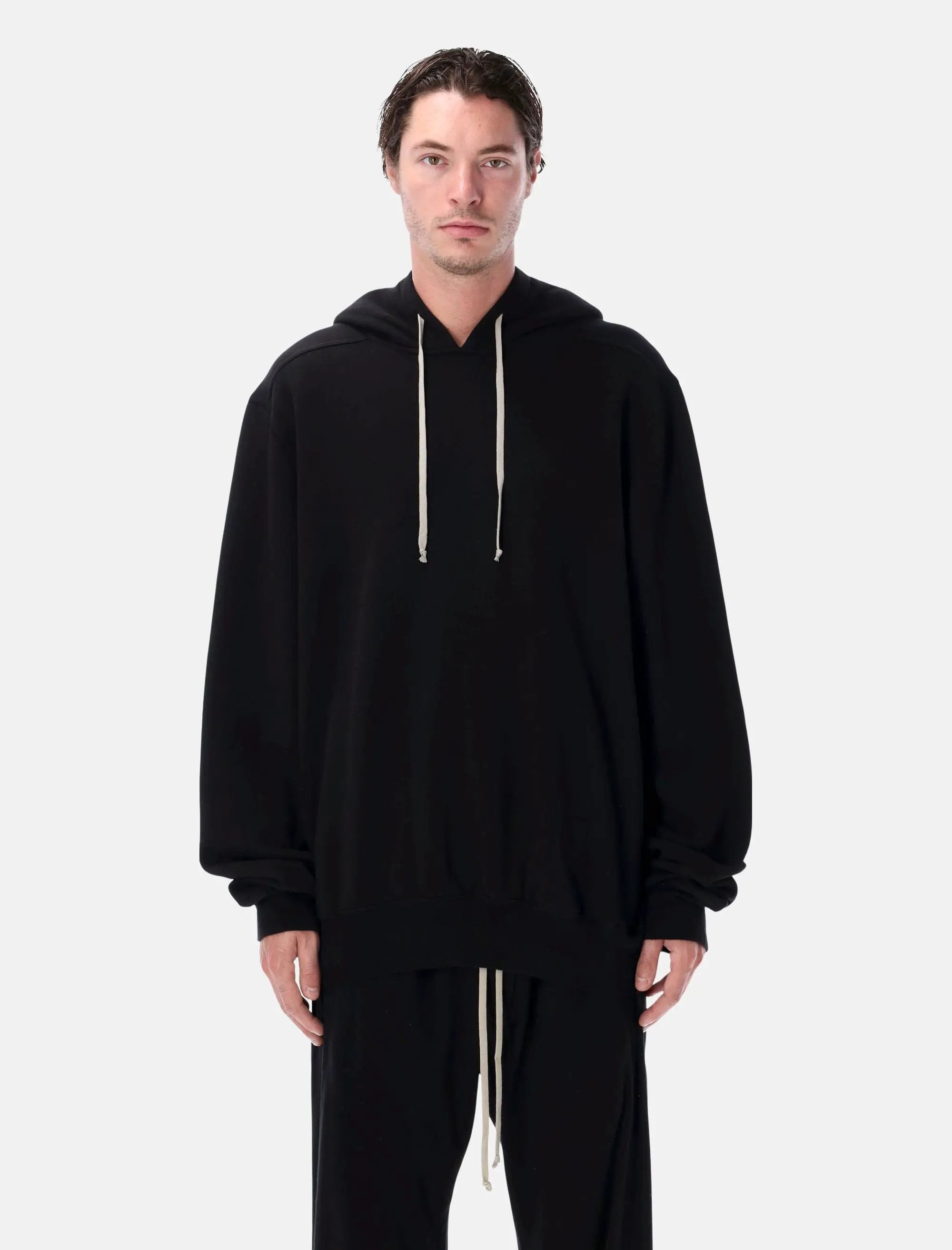 Oversized Hoodie Rick owens – Гарантія оригінальності – боковий вид