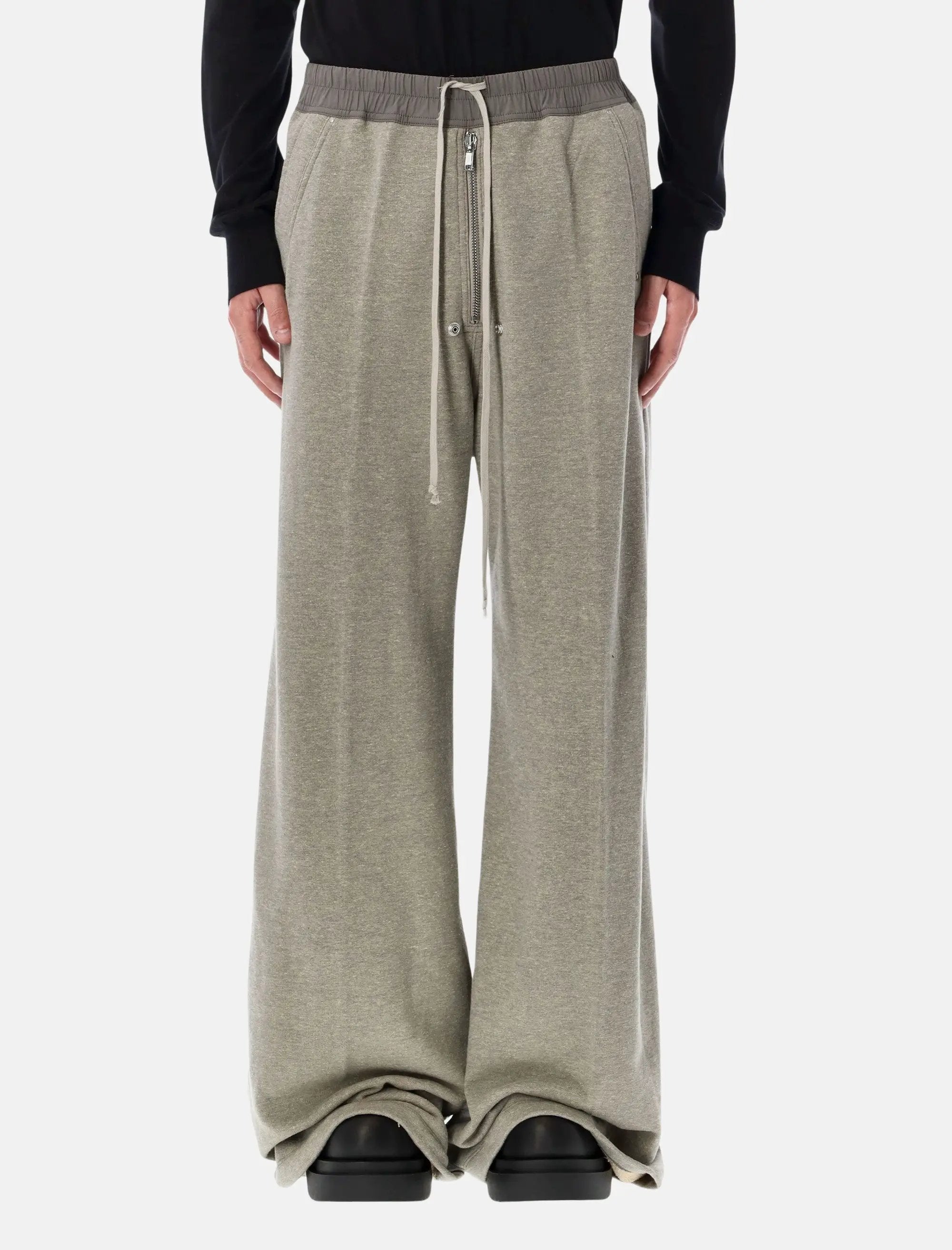 Оригінальна Geth Bela Pants In Jersey Fleece Rick owens – боковий вид