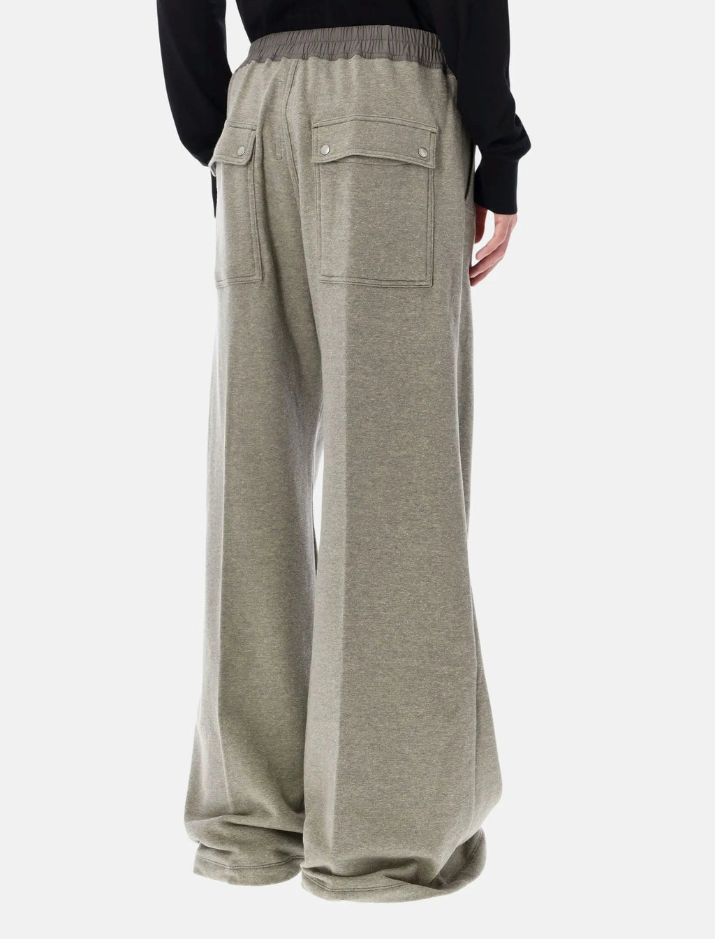Оригінальна Geth Bela Pants In Jersey Fleece Rick owens – вид ззаду