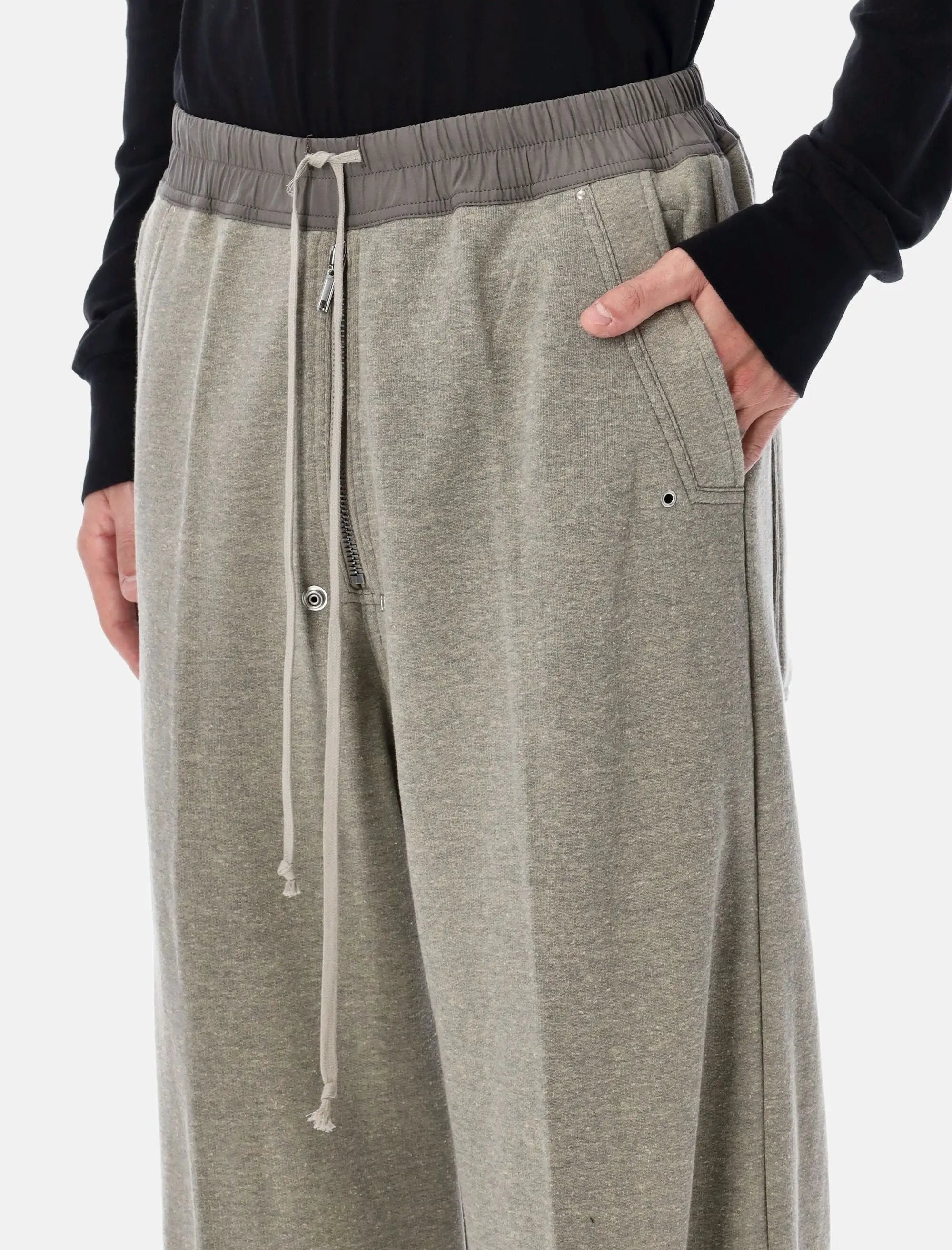 Оригінальна Geth Bela Pants In Jersey Fleece Rick owens – детальний вид