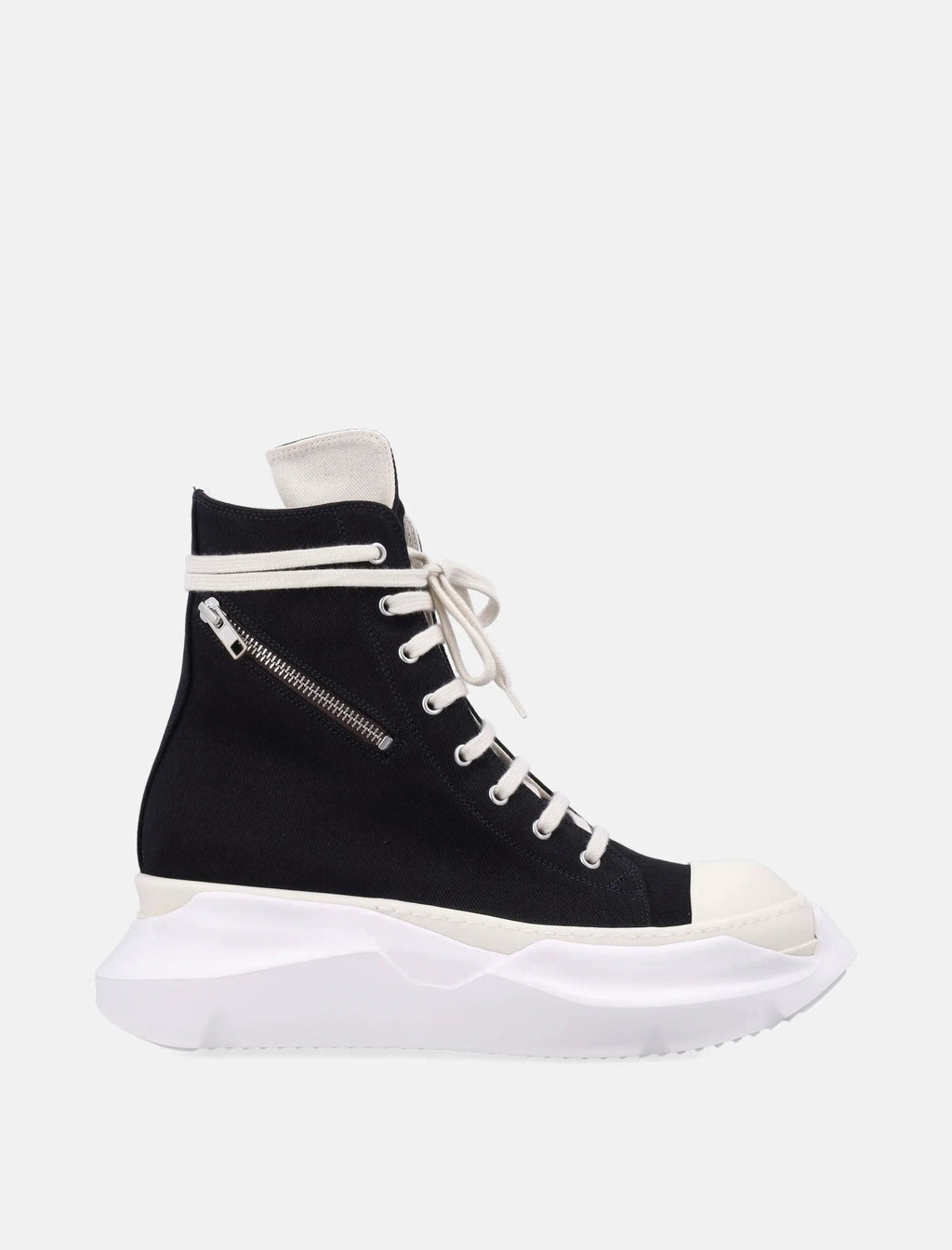 Оригінальна Cargo Abstract Sneaks High Top With Bumper Sole Rick owens – боковий вид