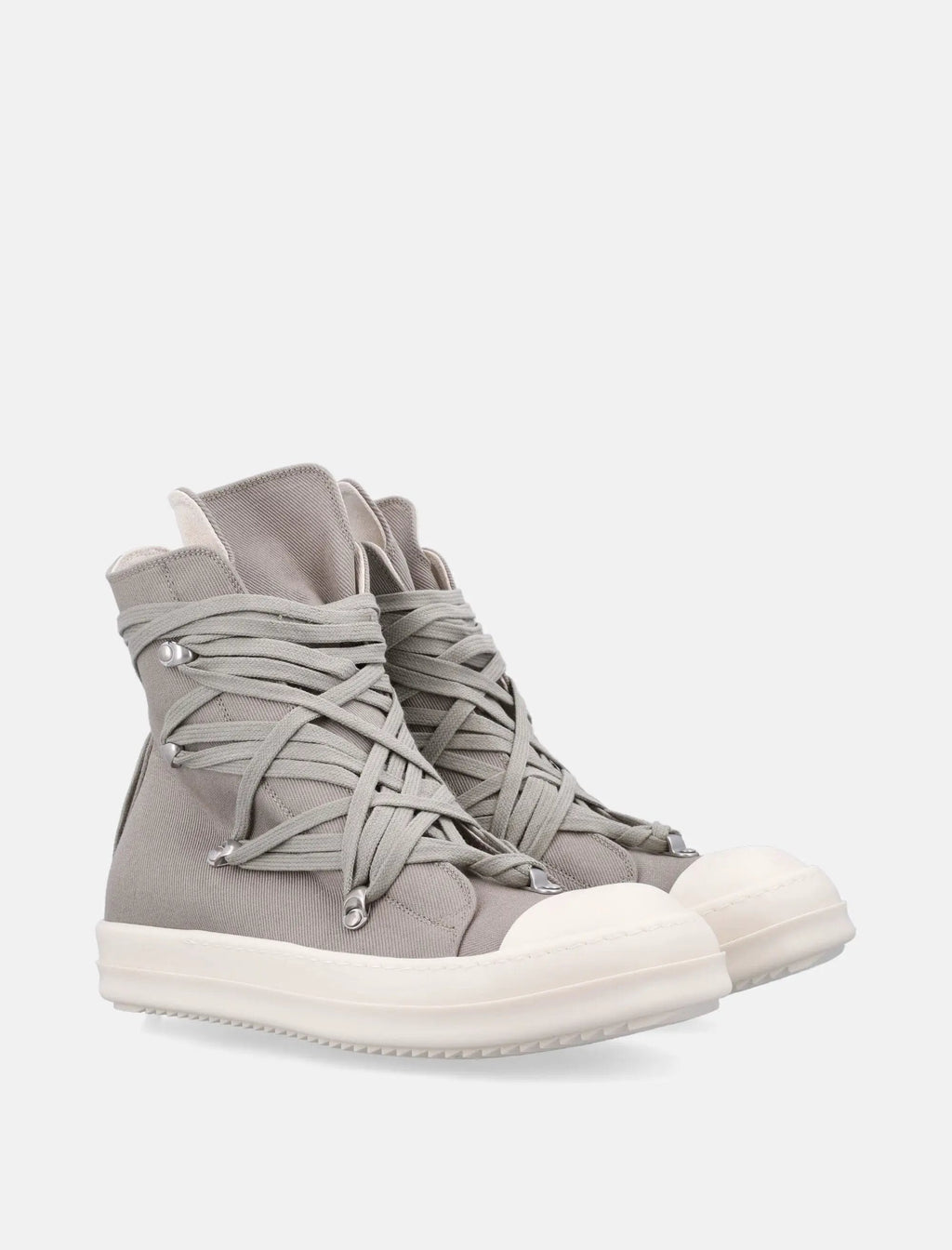 Megalace Sneaks In Overdyed Denim Rick owens – Гарантія оригінальності – детальний вид
