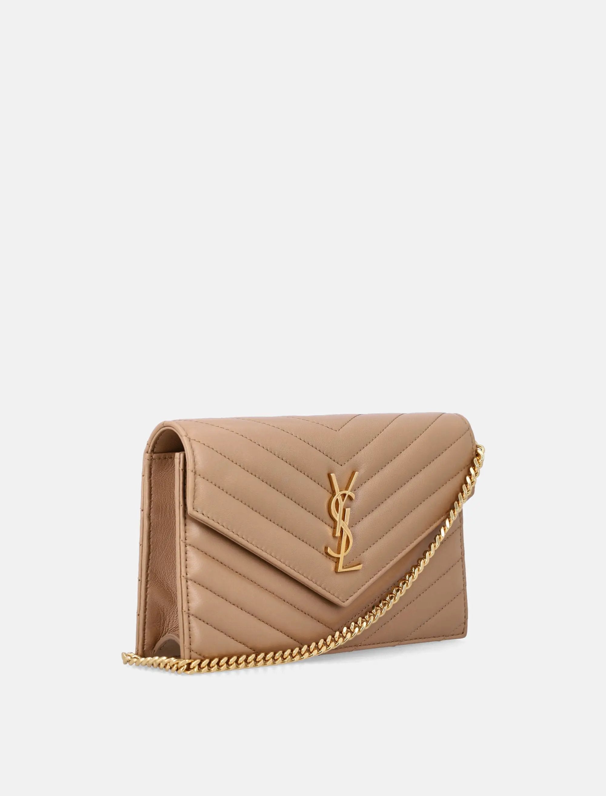 Оригінальна Cassandre Lambskin Chain Wallet Saint laurent – детальний вид