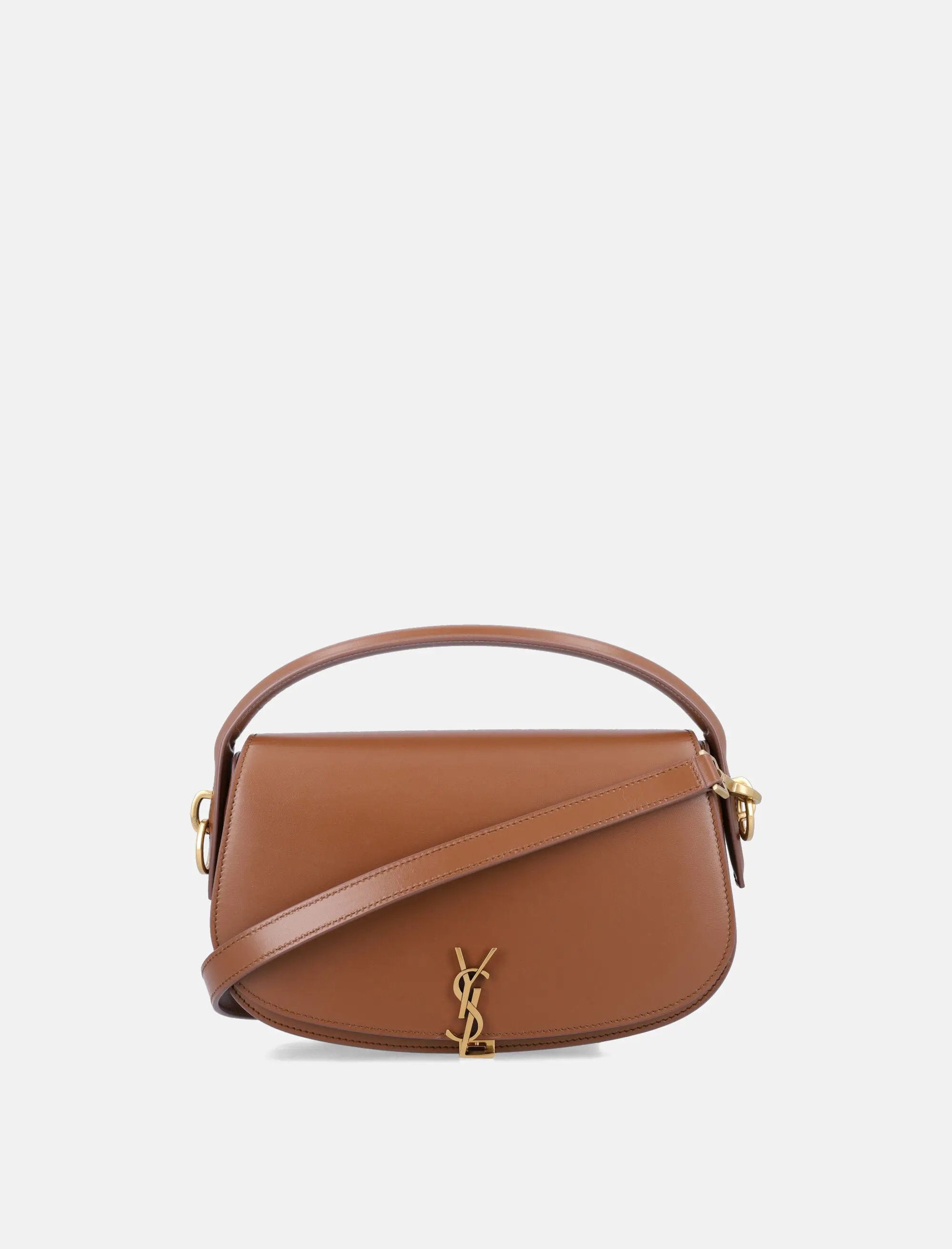 Voltaire Leather Shoulder Bag Saint laurent – Гарантія оригінальності – боковий вид