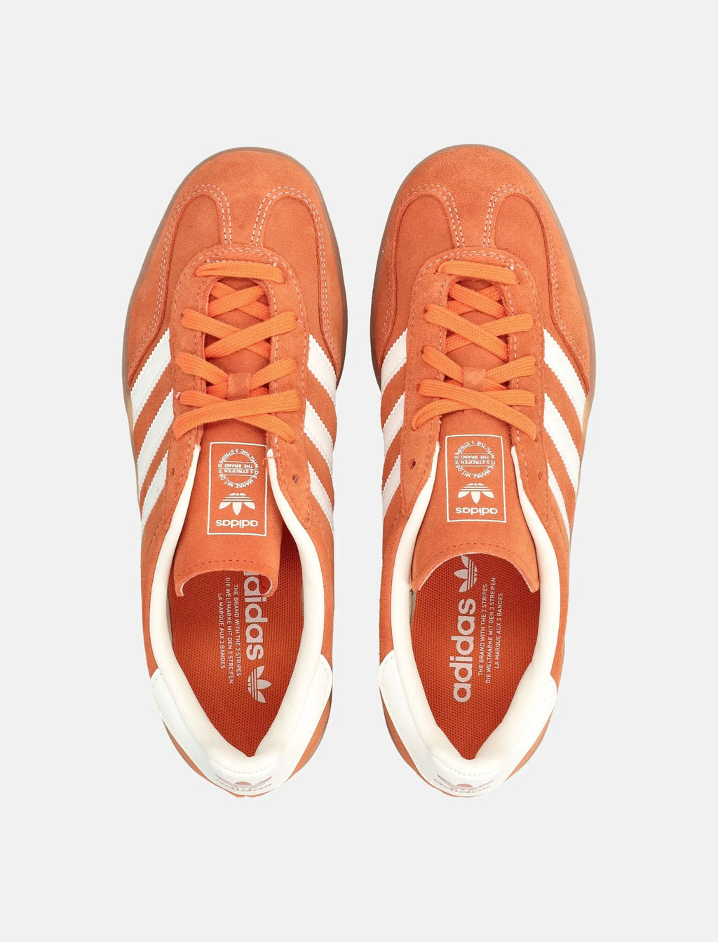 Gazelle Indoor Leather Sneakers Adidas оригінал – Купити в Україні – вид ззаду