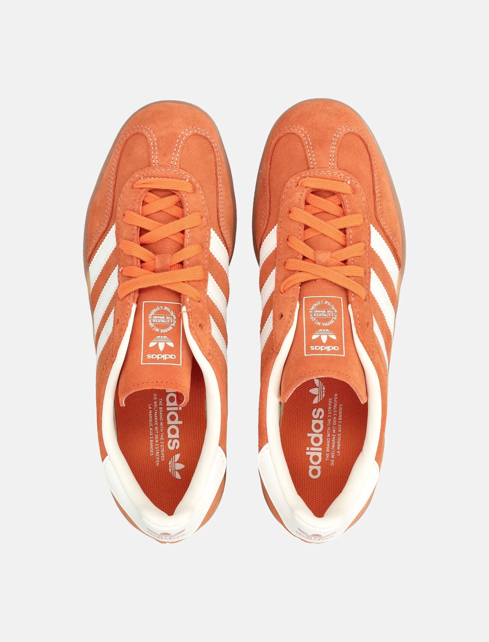 Gazelle Indoor Leather Sneakers Adidas оригінал – Купити в Україні – вид ззаду - ADIDAS