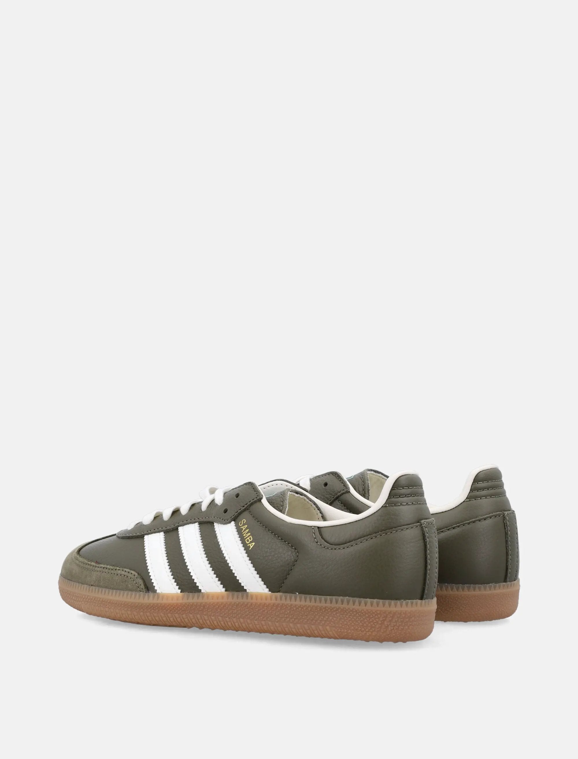 Samba Og Low Top Sneakers In Green Adidas – Гарантія оригінальності – збільшений вид - ADIDAS