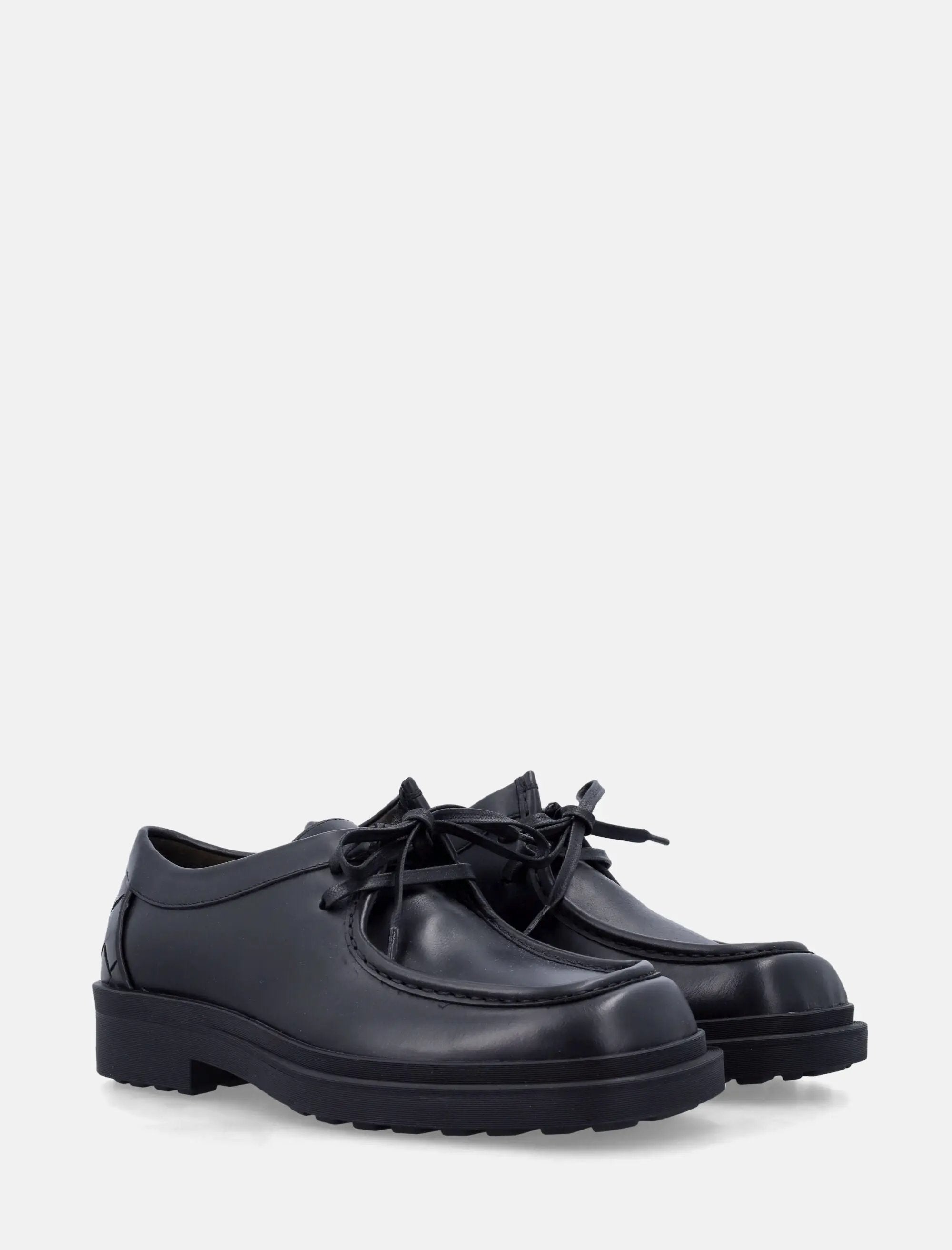 Ben Lace Up Calfskin Shoes Bottega veneta оригінал – Купити в Україні – вид ззаду