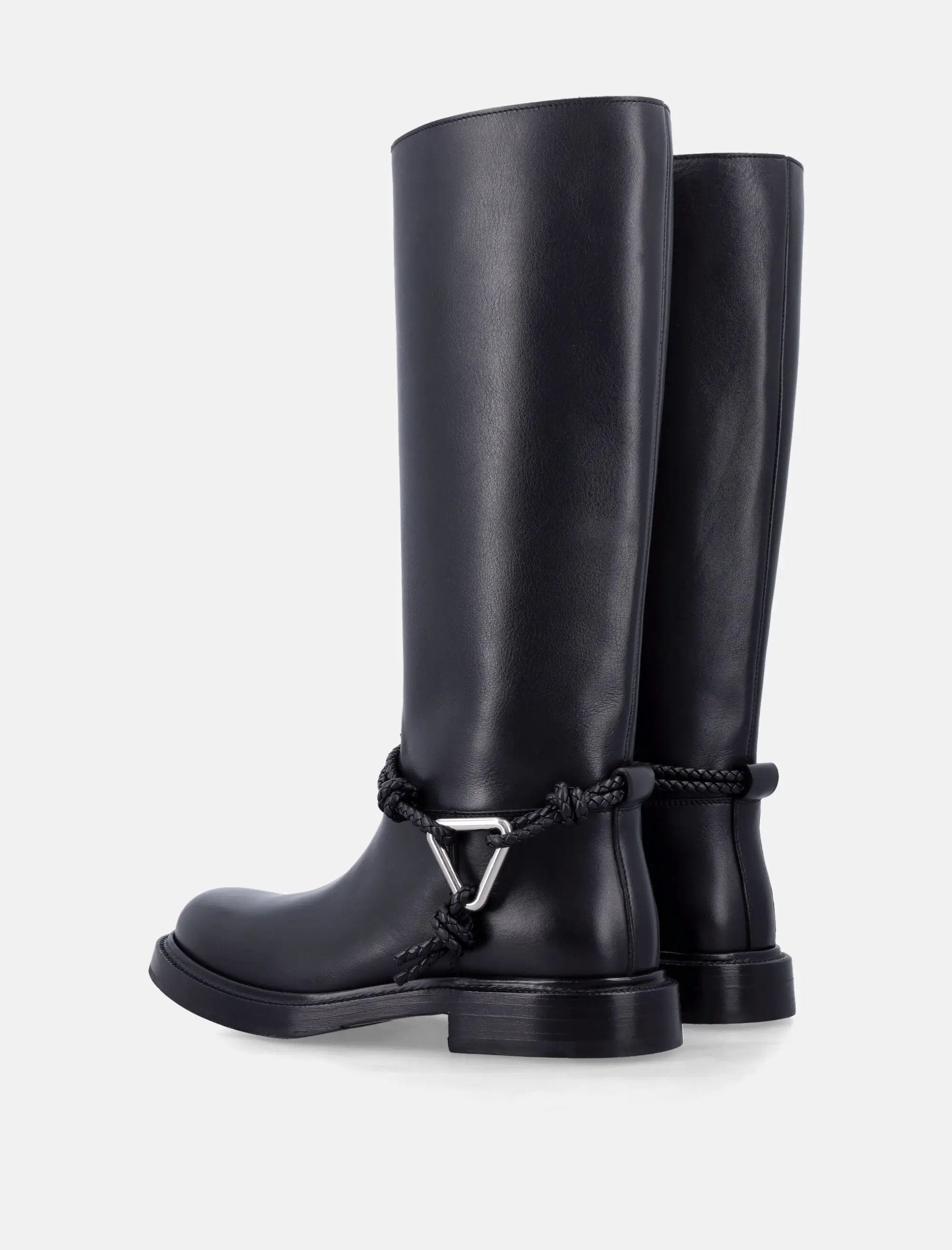 James Knee High Calfskin Boots Bottega veneta – Гарантія оригінальності – збільшений вид