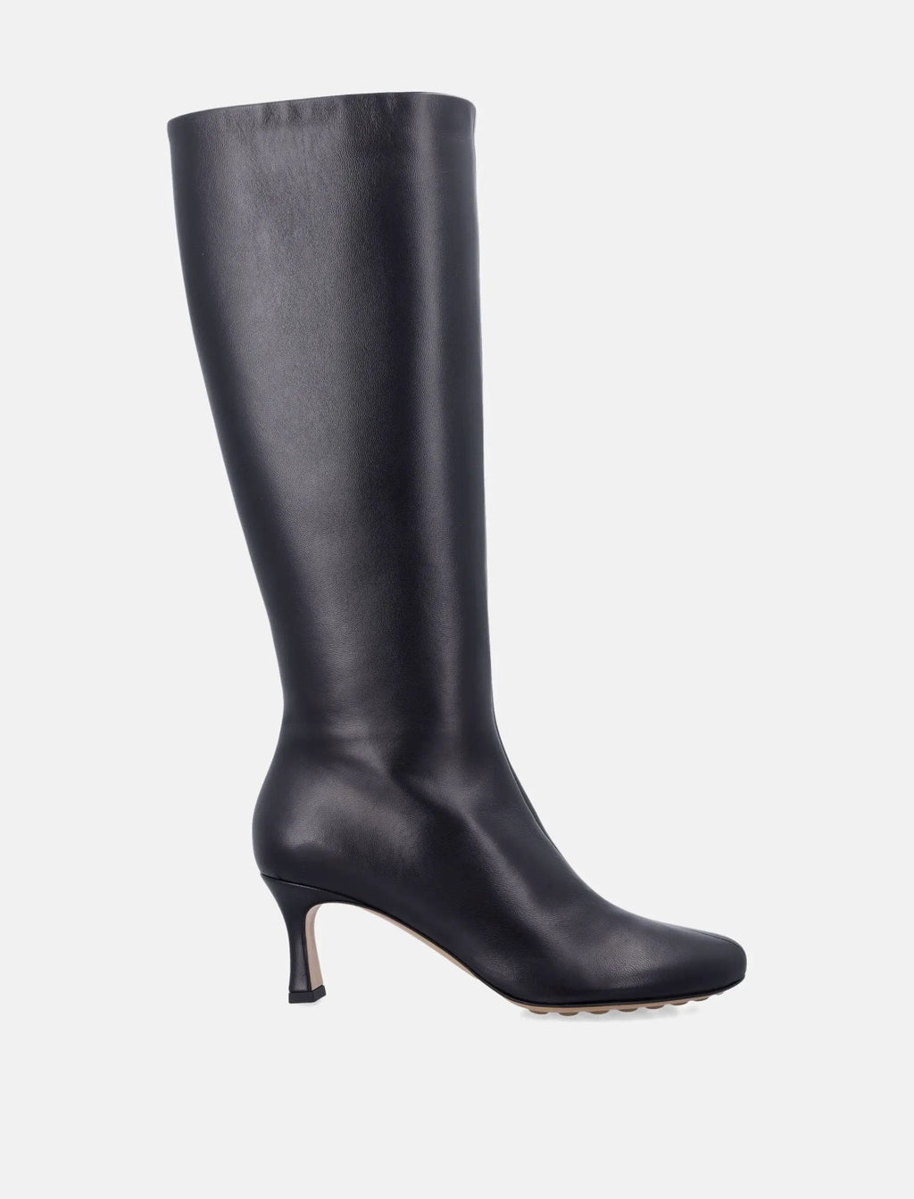 Оригінальна Rana Nappa Leather Knee High Boots Bottega veneta – боковий вид